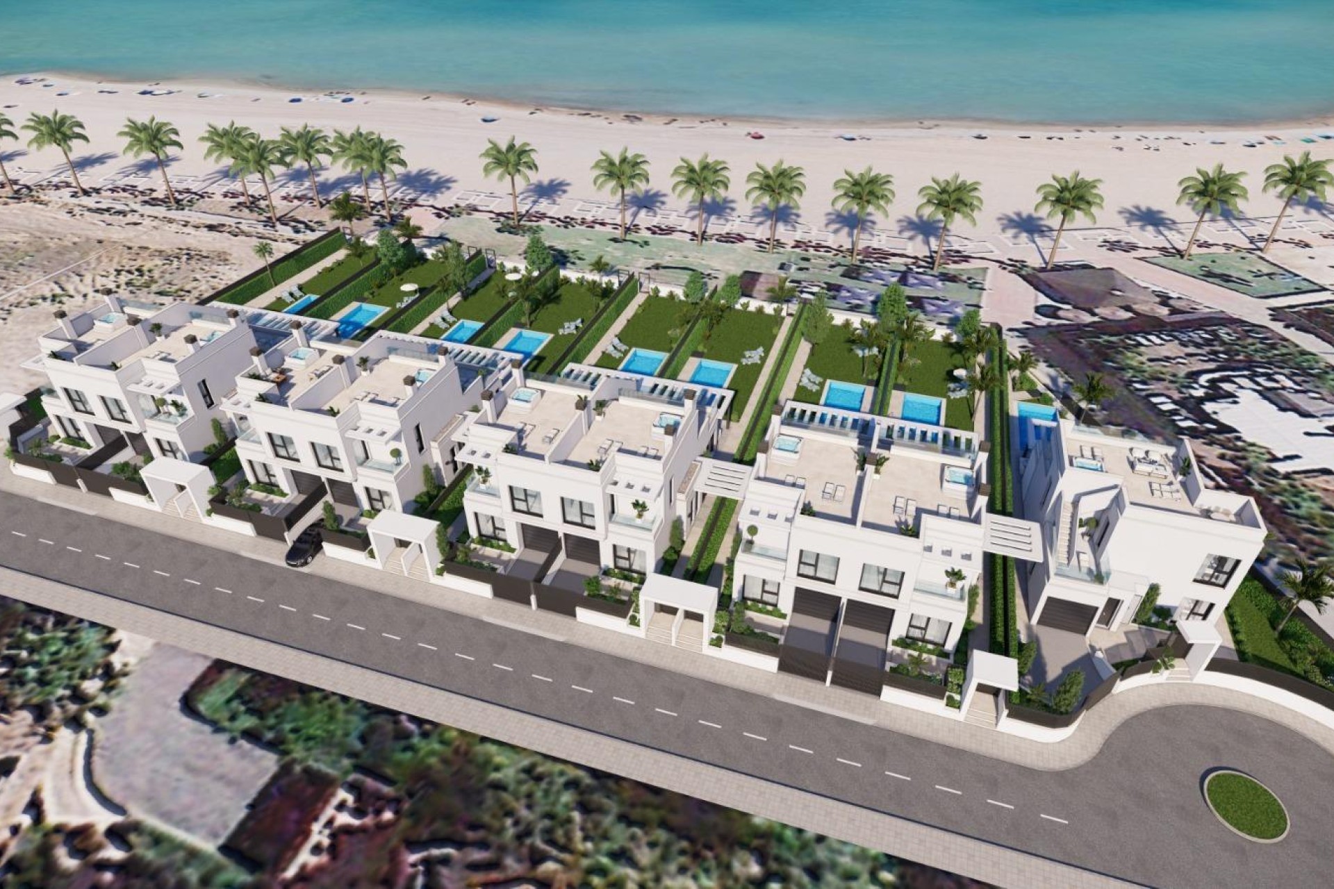 Nieuwbouw Woningen - Villa - Los Alcázares - Punta Calera