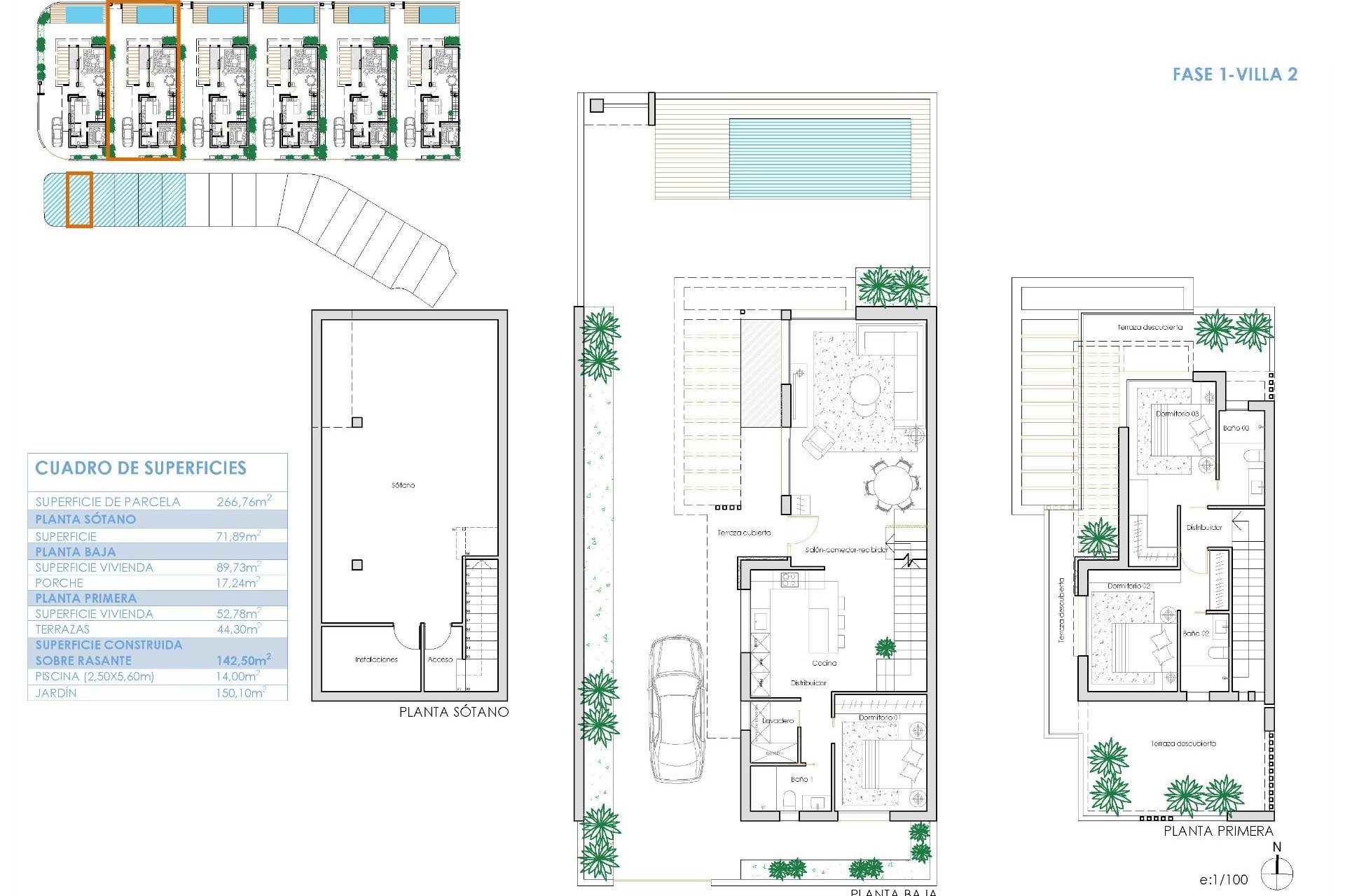 Nieuwbouw Woningen - Villa - Los Alcázares - Santa Rosalía