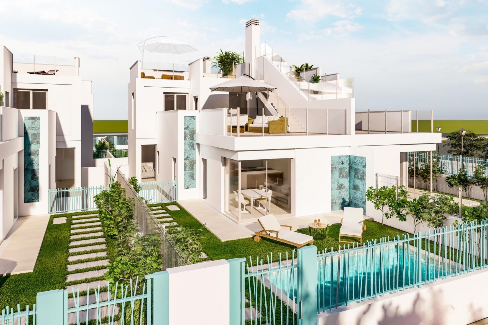 Nieuwbouw Woningen - Villa - Los Alcázares - Serena Golf