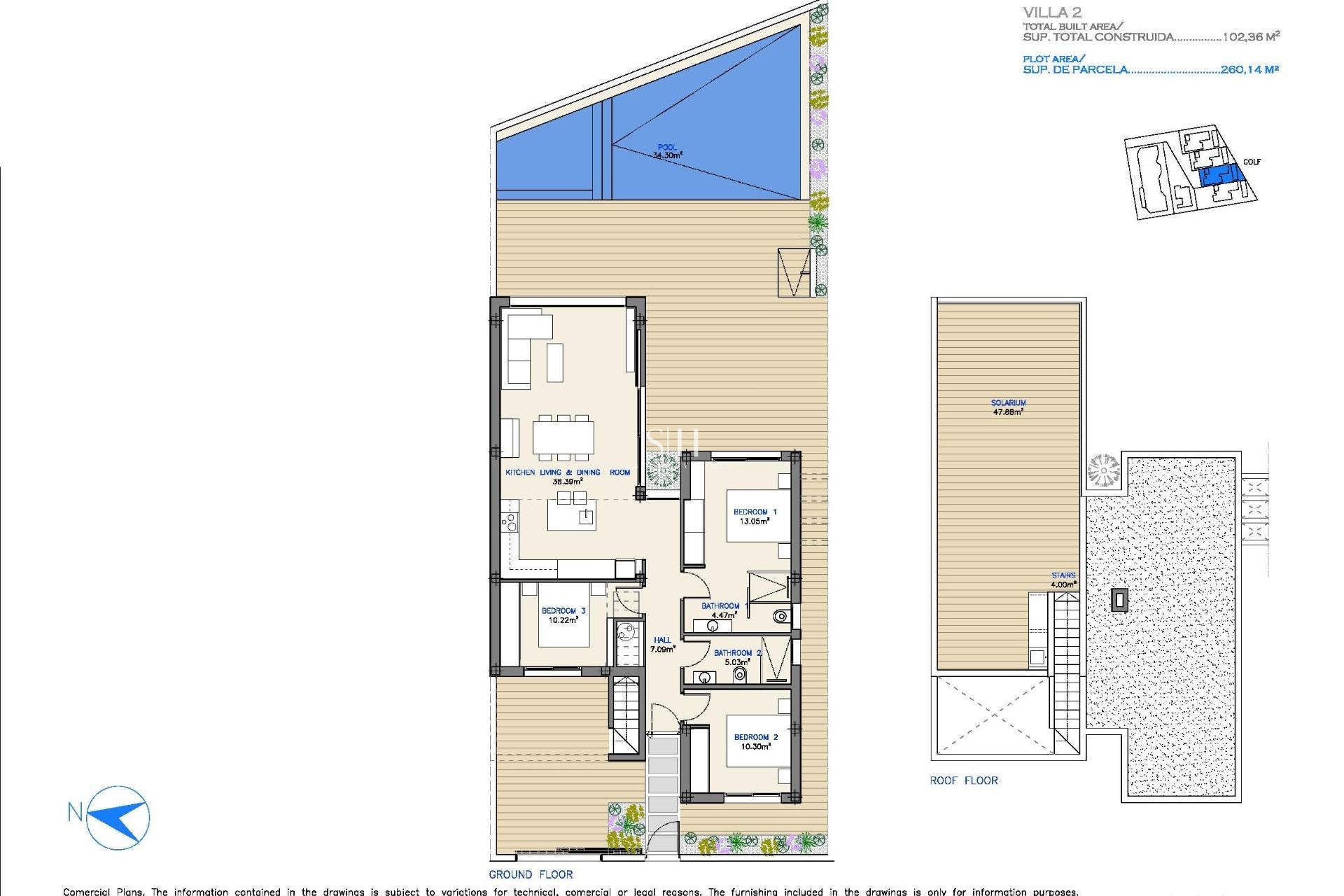 Nieuwbouw Woningen - Villa - Los Alcázares - Serena Golf