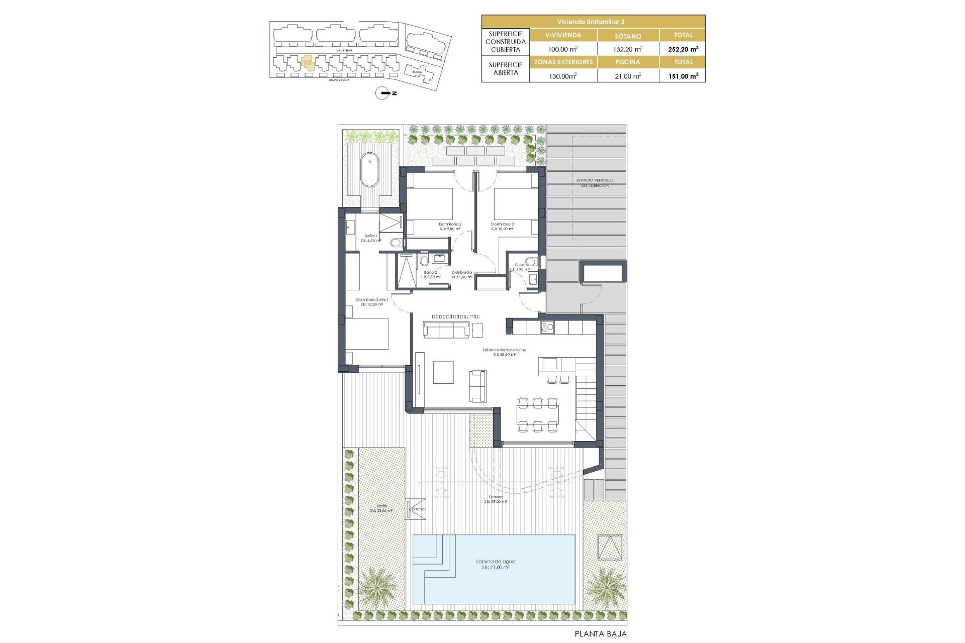Nieuwbouw Woningen - Villa - Los Alcázares - Serena Golf