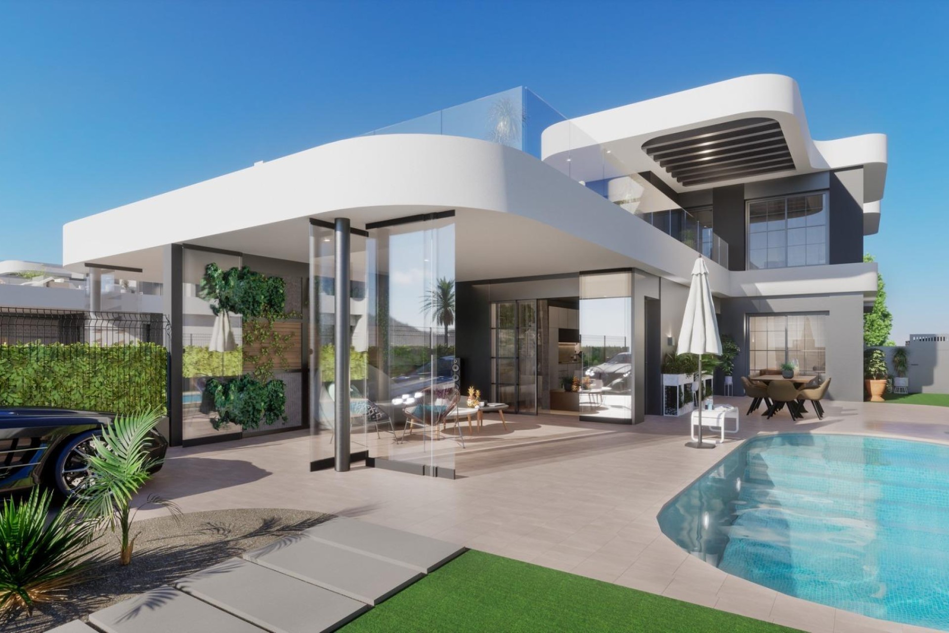 Nieuwbouw Woningen - Villa - Los Alcázares - Serena Golf