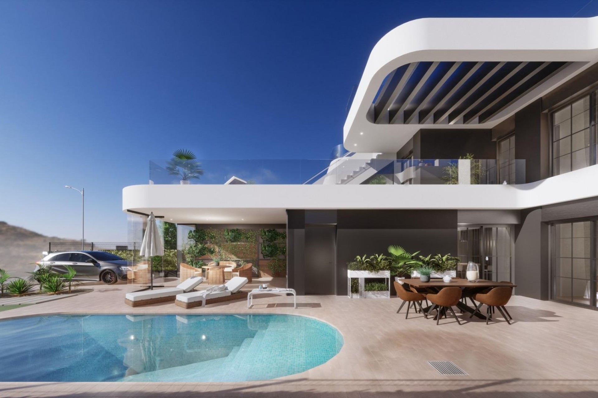 Nieuwbouw Woningen - Villa - Los Alcázares - Serena Golf