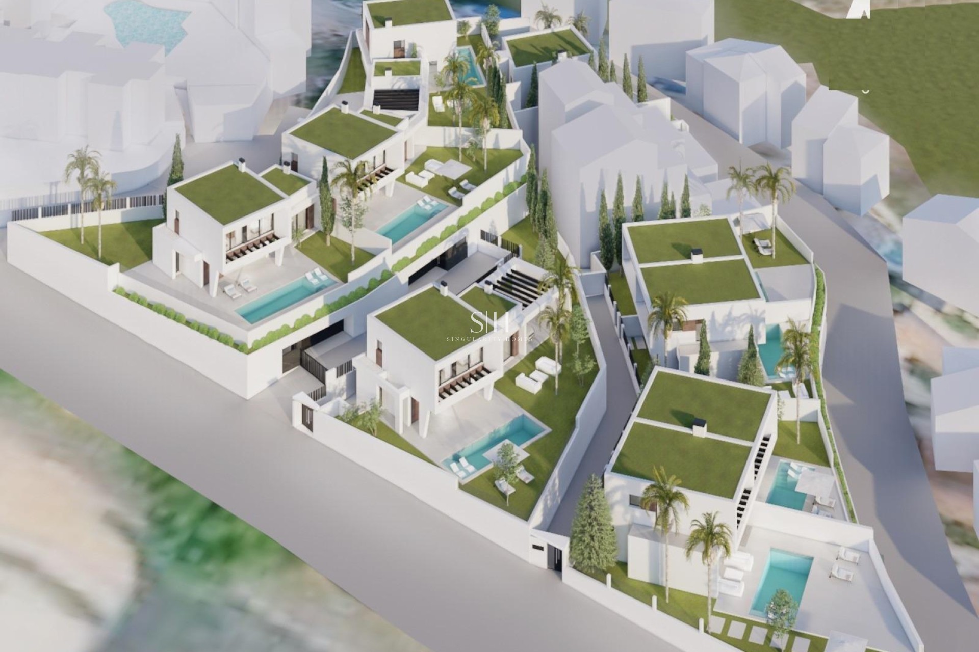 Nieuwbouw Woningen - Villa - Nerja - Los Arcos