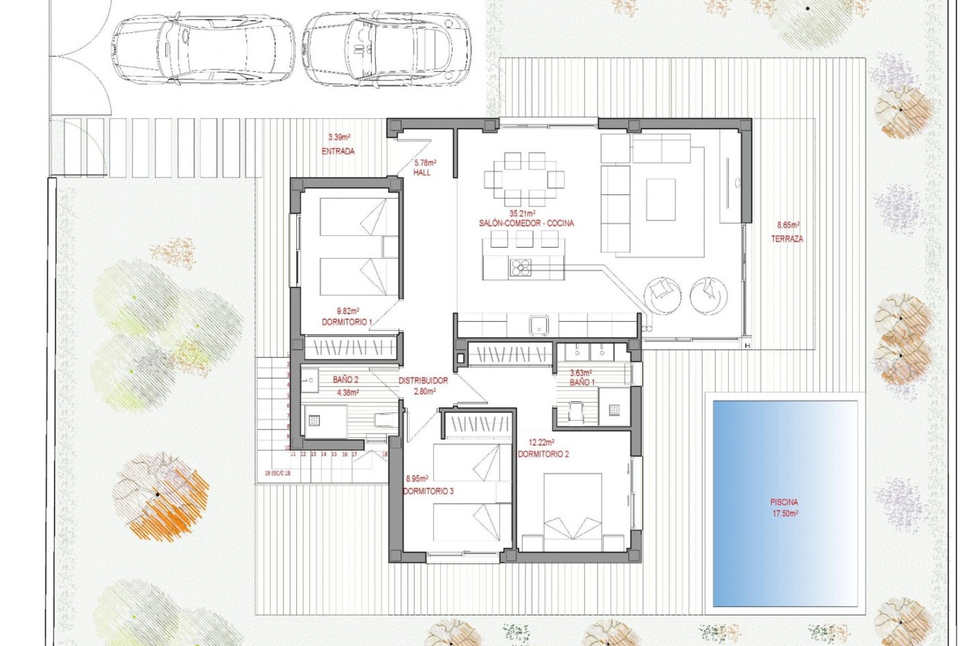 Nieuwbouw Woningen - Villa - Polop - Alberca