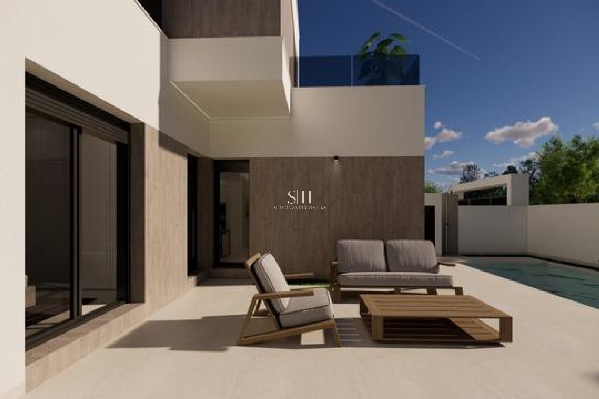 Nieuwbouw Woningen - Villa - San Fulgencio - Polideportivo