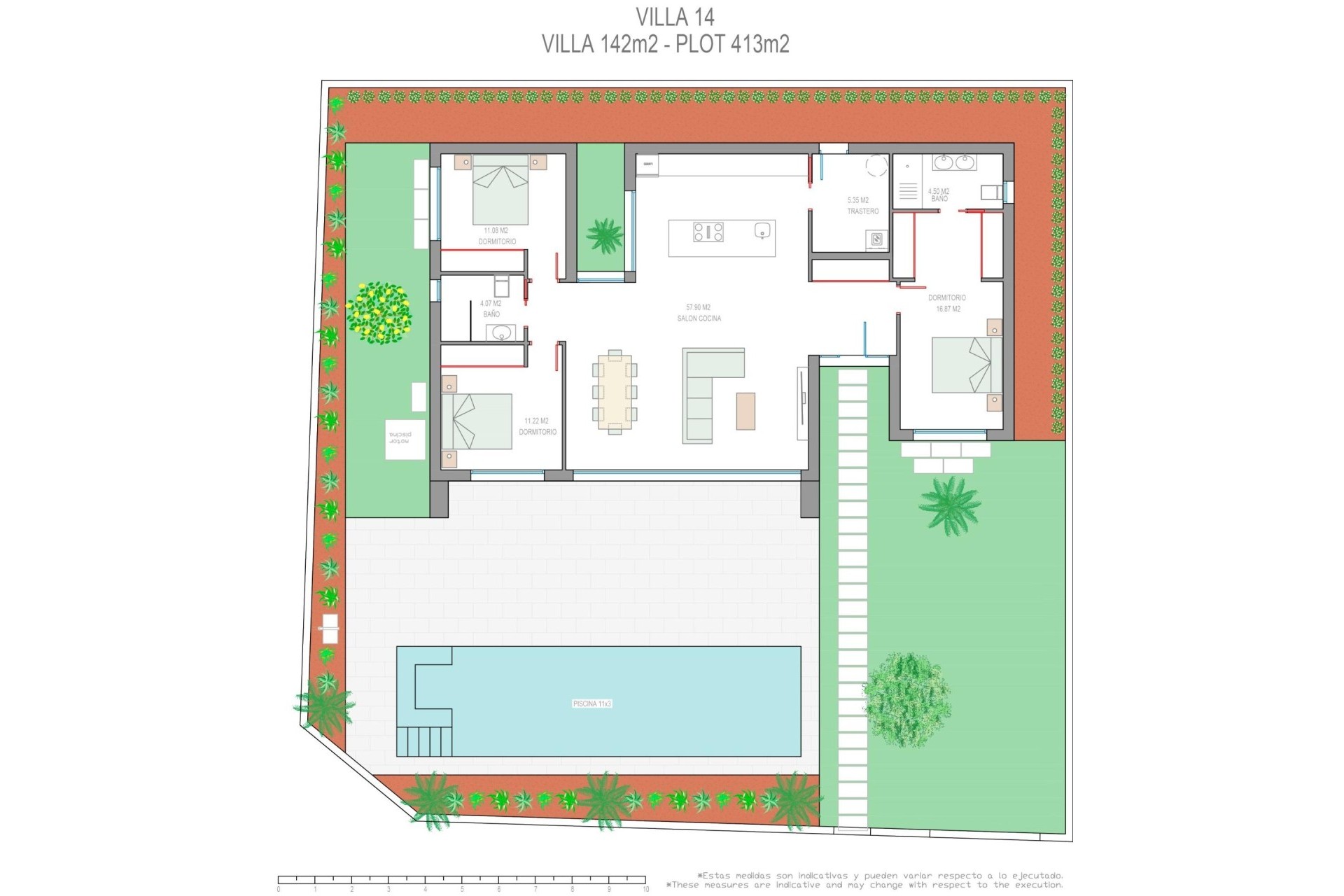 Nieuwbouw Woningen - Villa - San Javier - Parque del doce