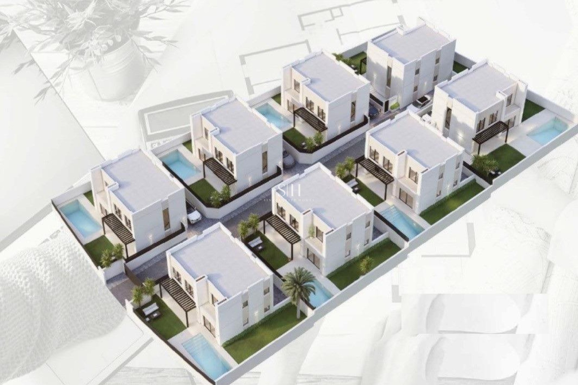 Nieuwbouw Woningen - Villa - San Juan de Alicante - Lloixa