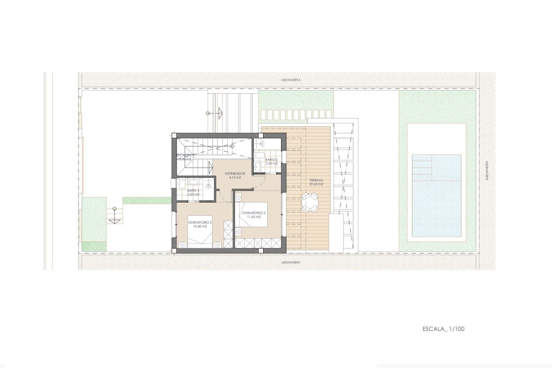 Nieuwbouw Woningen - Villa - San Juan de los Terreros - Las Mimosas