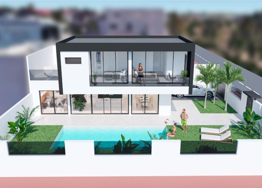 Nieuwbouw Woningen - Villa - San Pedro del Pinatar - Pueblo