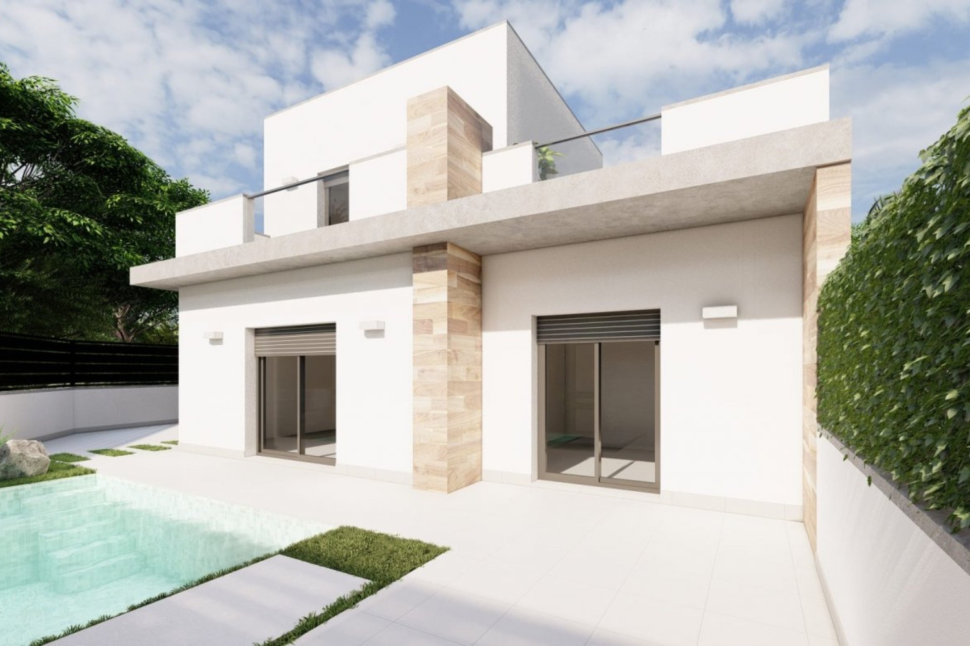 Nieuwbouw Woningen - Villa - Torre Pacheco - Roldán