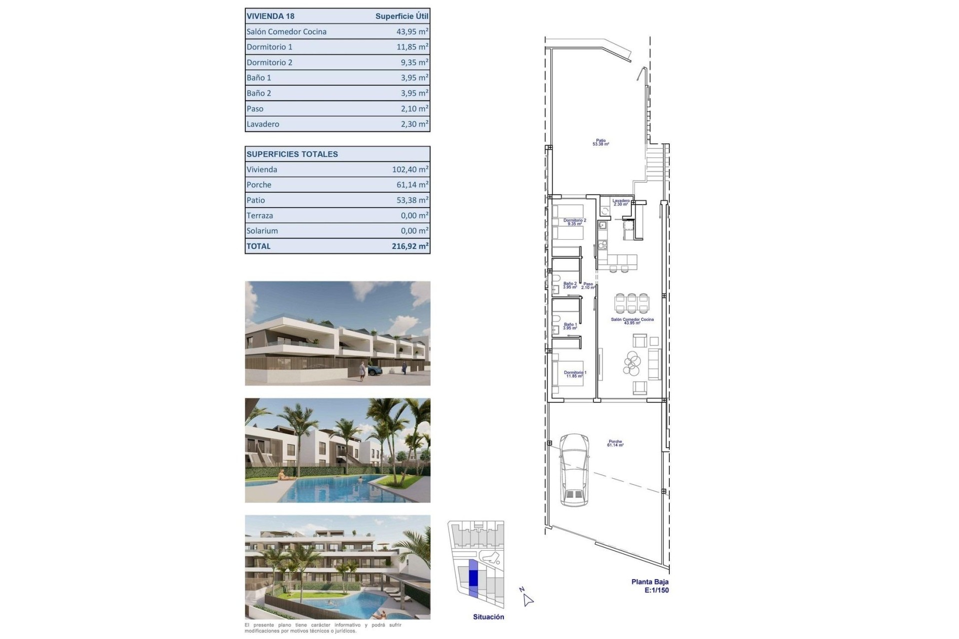 Новое здание - Бунгало - Pilar de la Horadada - pueblo