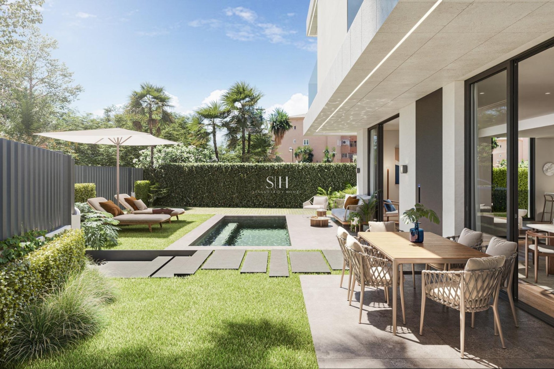 Новое здание - Casa - Málaga - El Limonar