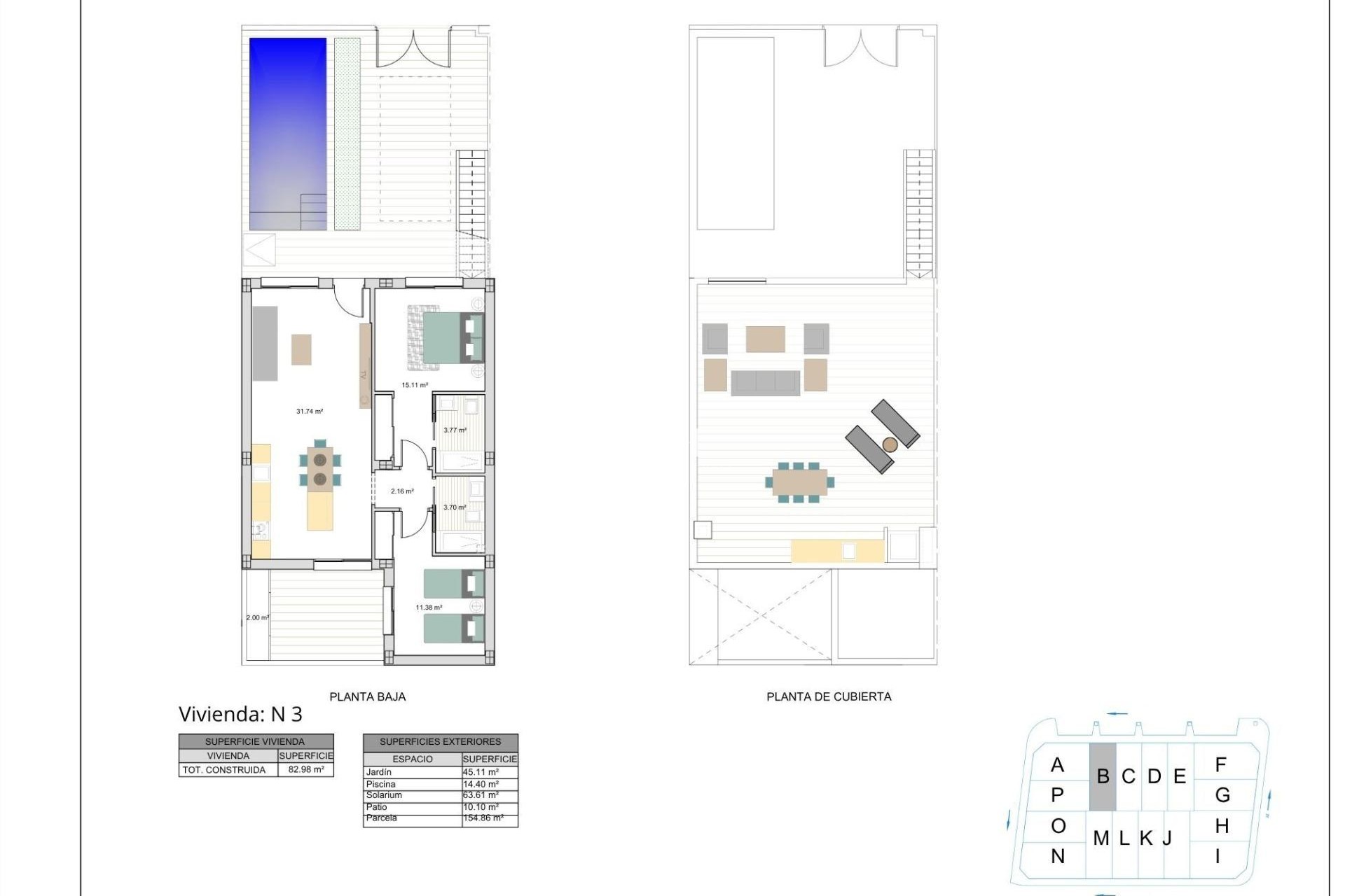 Новое здание - Casa - Torre Pacheco - El Alba