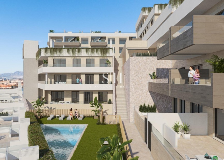 Новое здание - Квартира / квартира - Aguilas - Playa del Hornillo