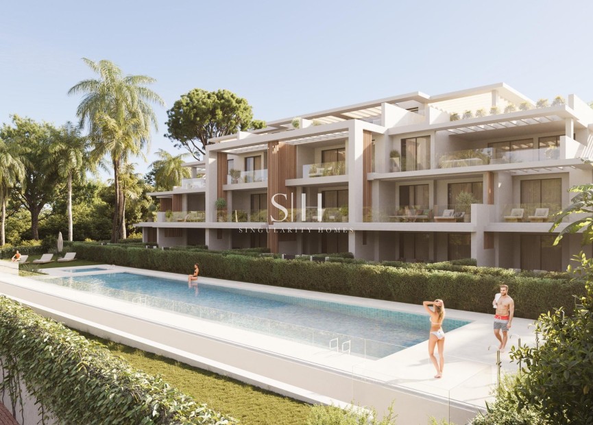 Новое здание - Квартира / квартира - Estepona - Resinera Voladilla
