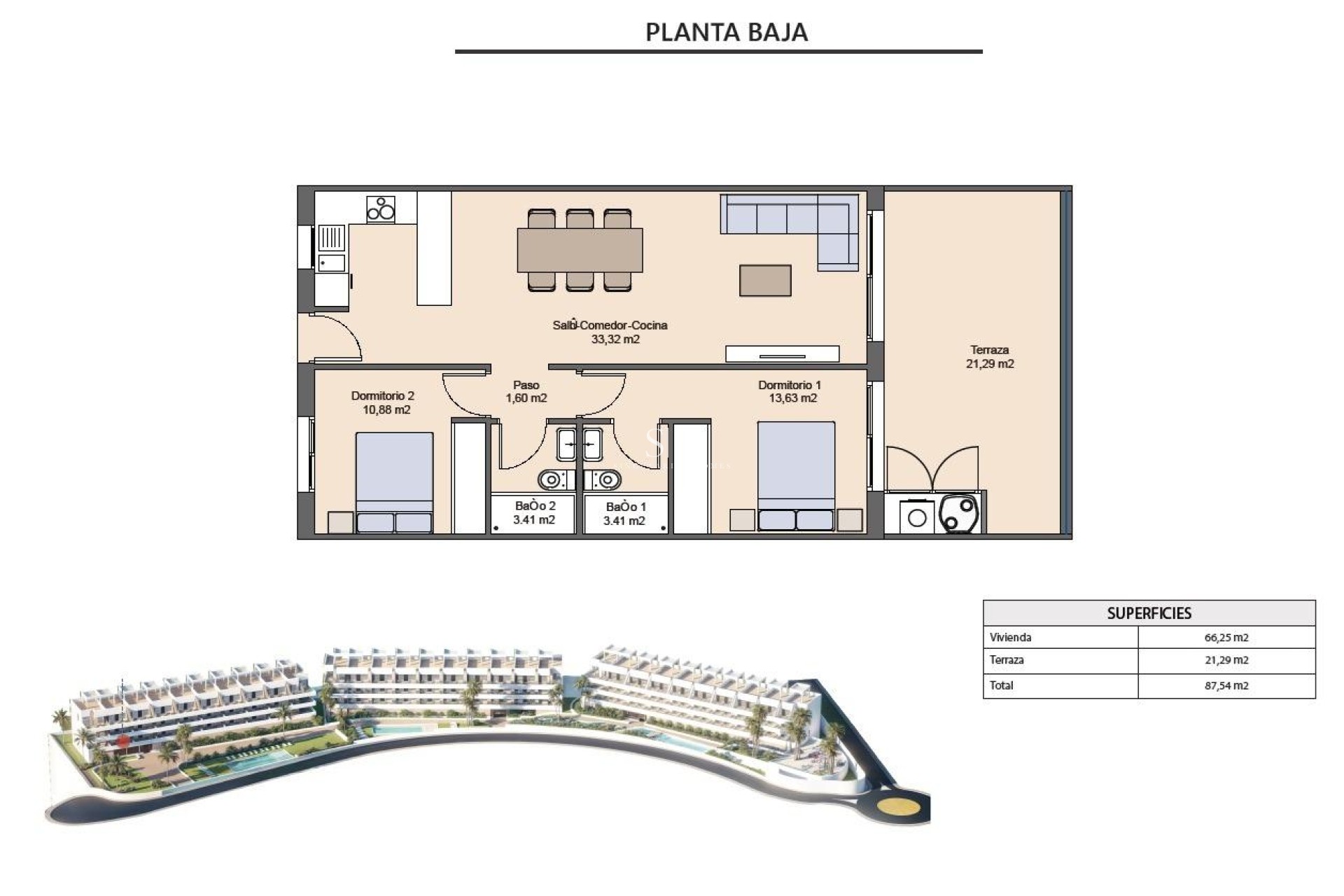 Новое здание - Квартира / квартира - Finestrat - Balcón De Finestrat