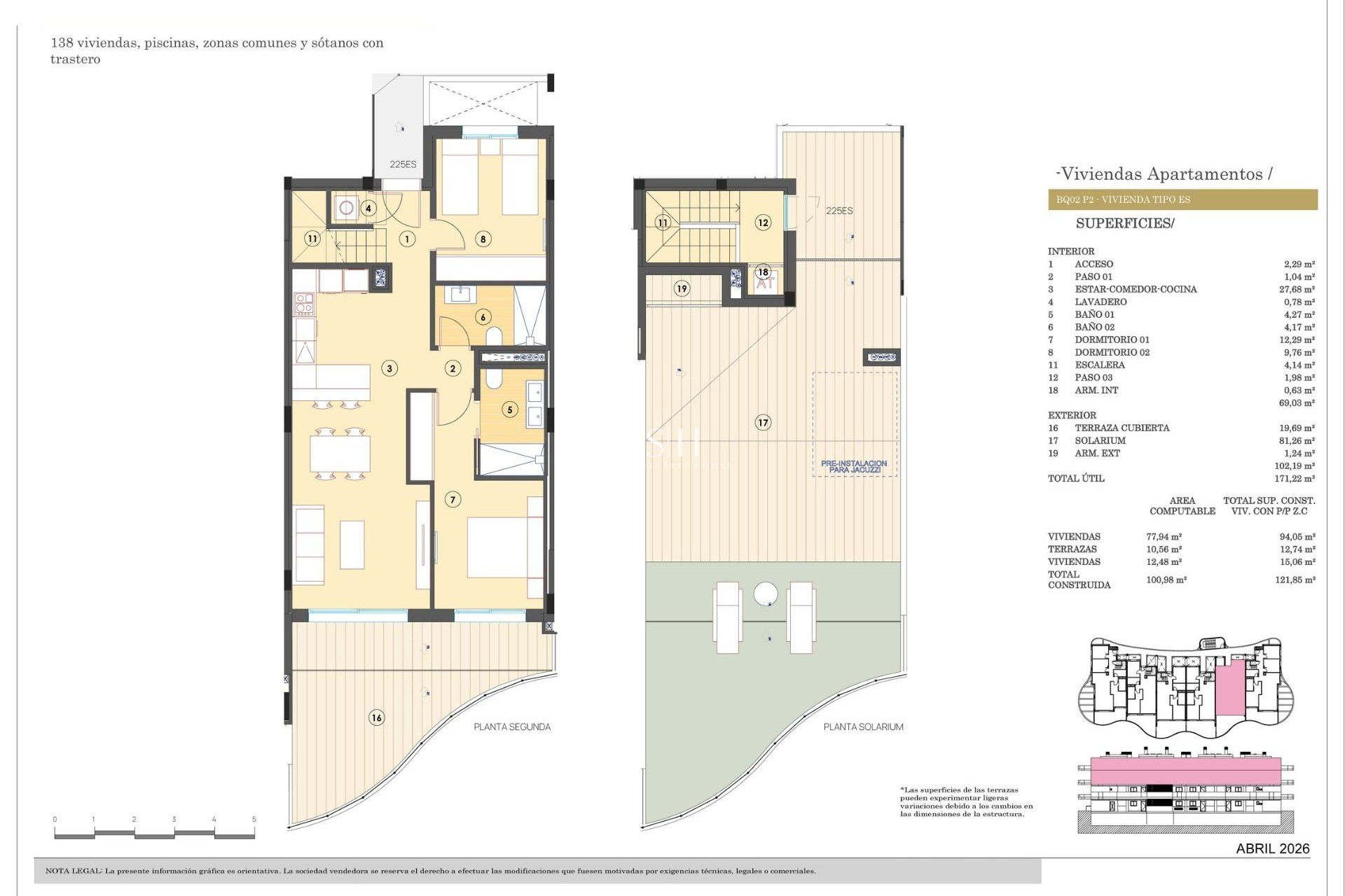 Новое здание - Квартира / квартира - Finestrat - Campana Garden