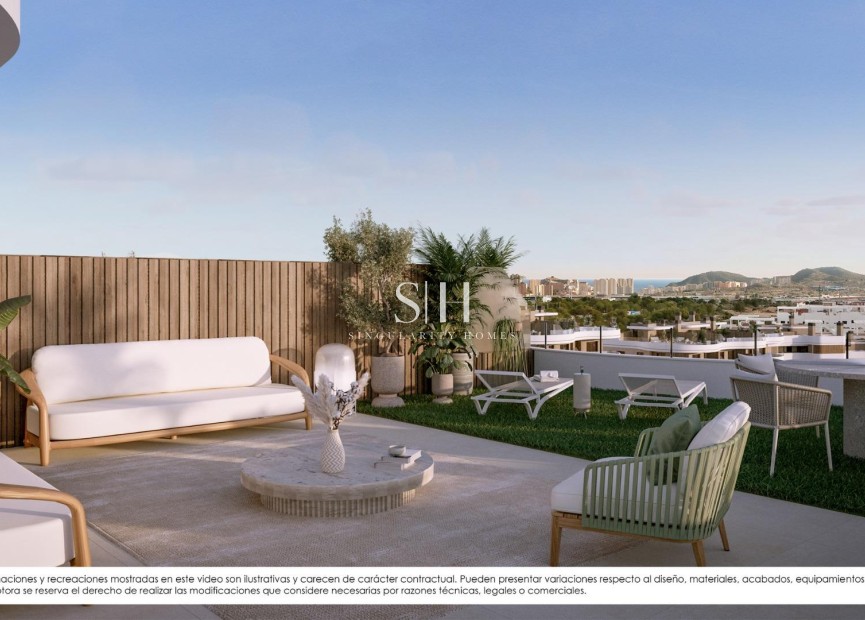 Новое здание - Квартира / квартира - Finestrat - Campana Garden