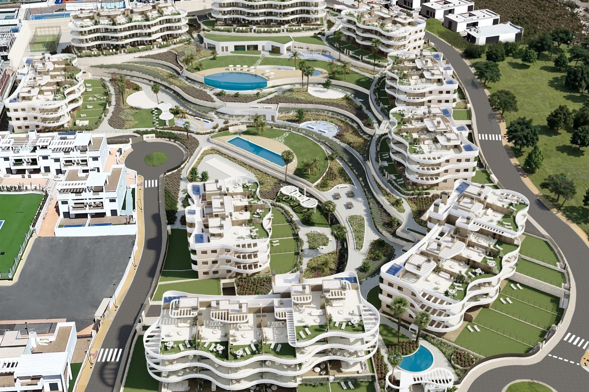 Новое здание - Квартира / квартира - Finestrat - Campana Garden