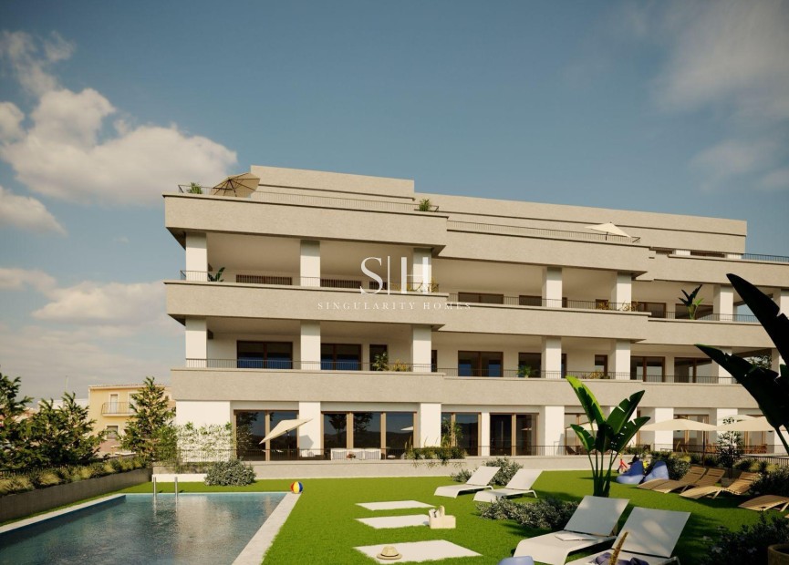 Новое здание - Квартира / квартира - Hondón de las Nieves - Pueblo