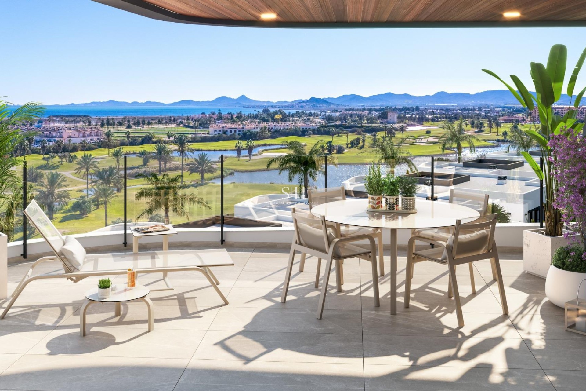 Новое здание - Квартира / квартира - Los Alcázares - Serena Golf