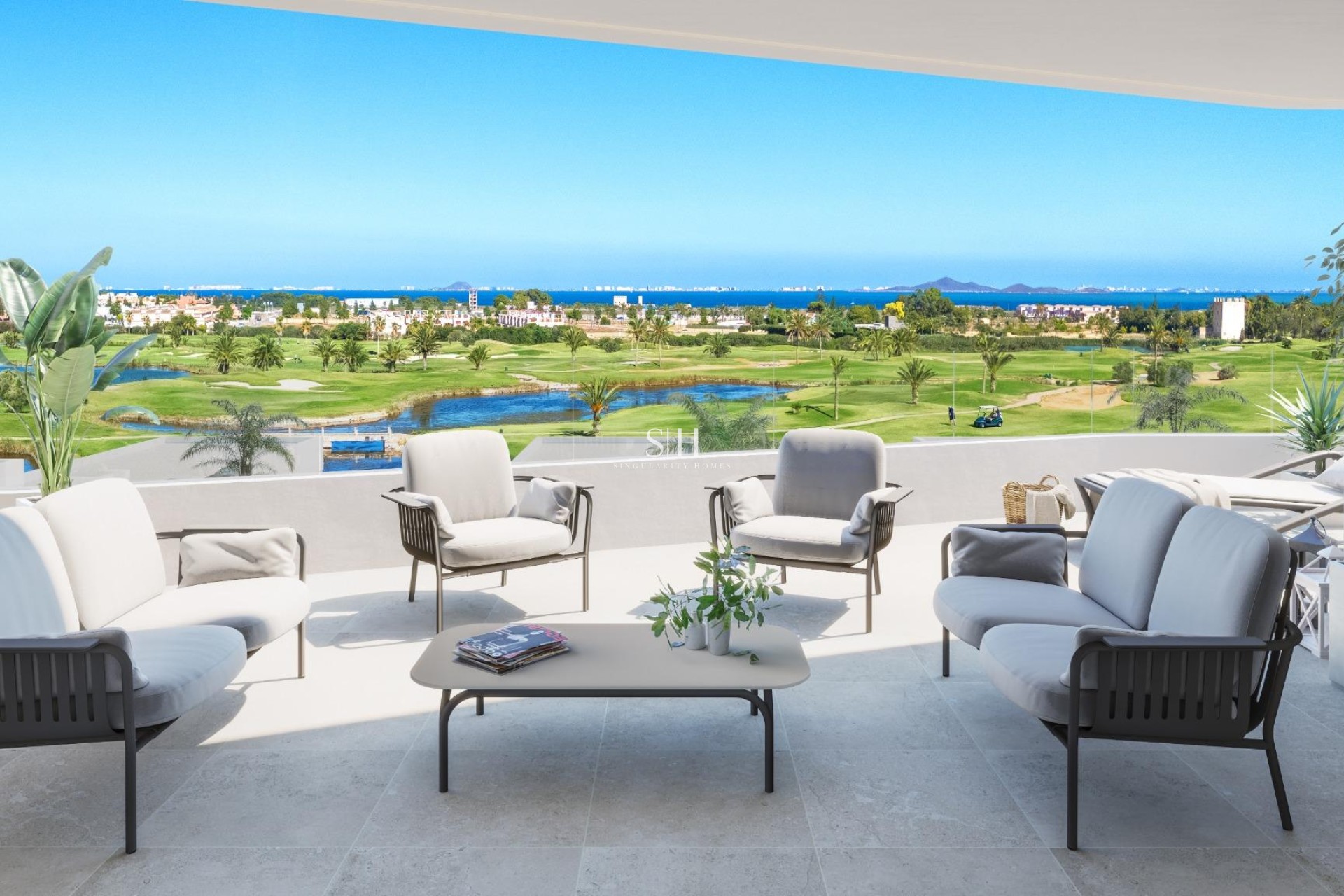 Новое здание - Квартира / квартира - Los Alcázares - Serena Golf