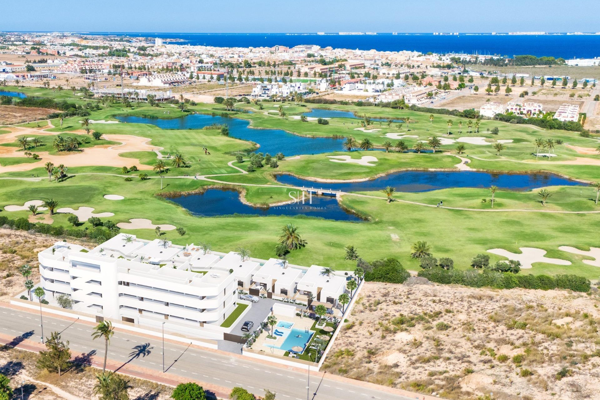 Новое здание - Квартира / квартира - Los Alcázares - Serena Golf