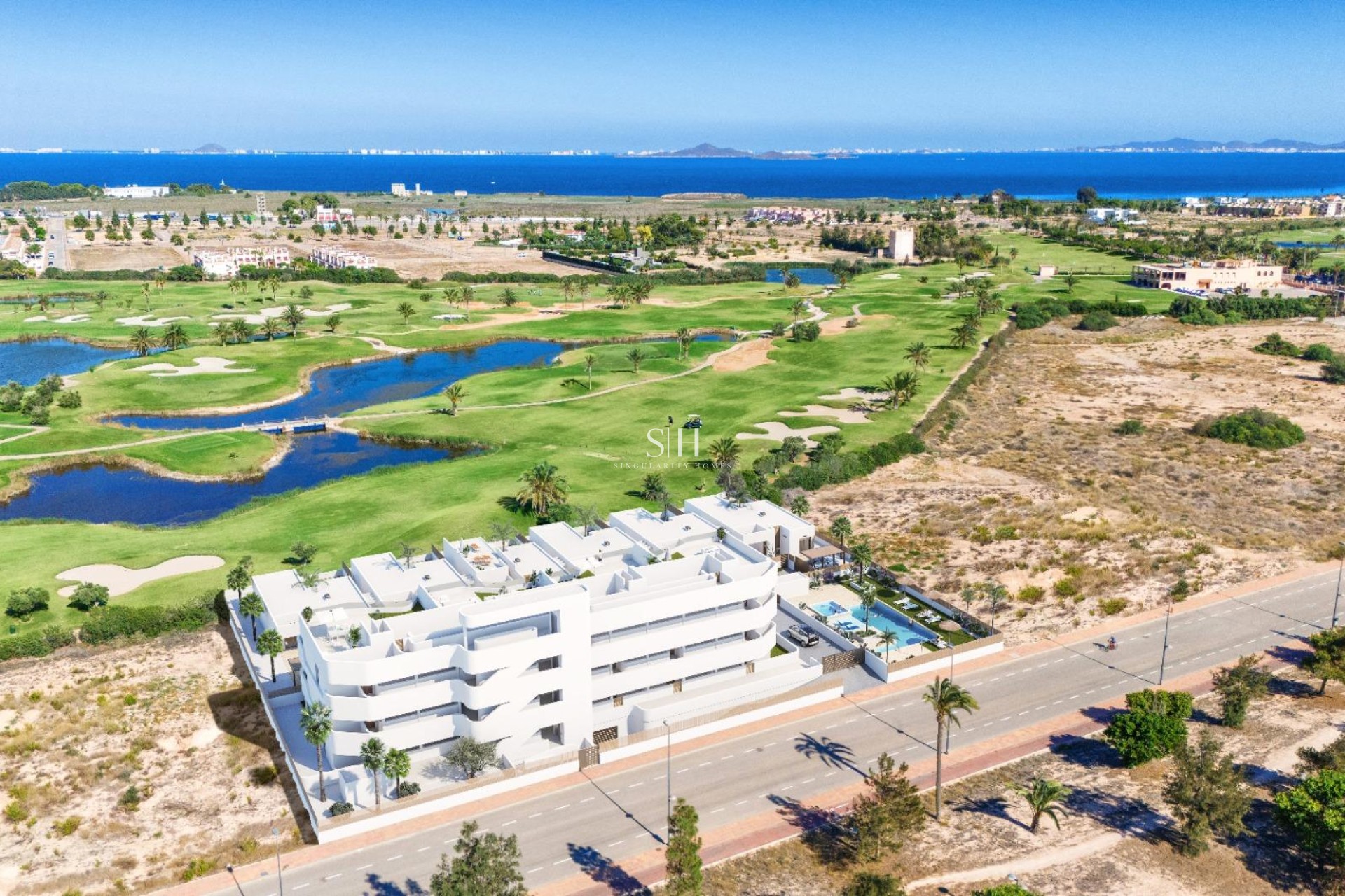 Новое здание - Квартира / квартира - Los Alcázares - Serena Golf