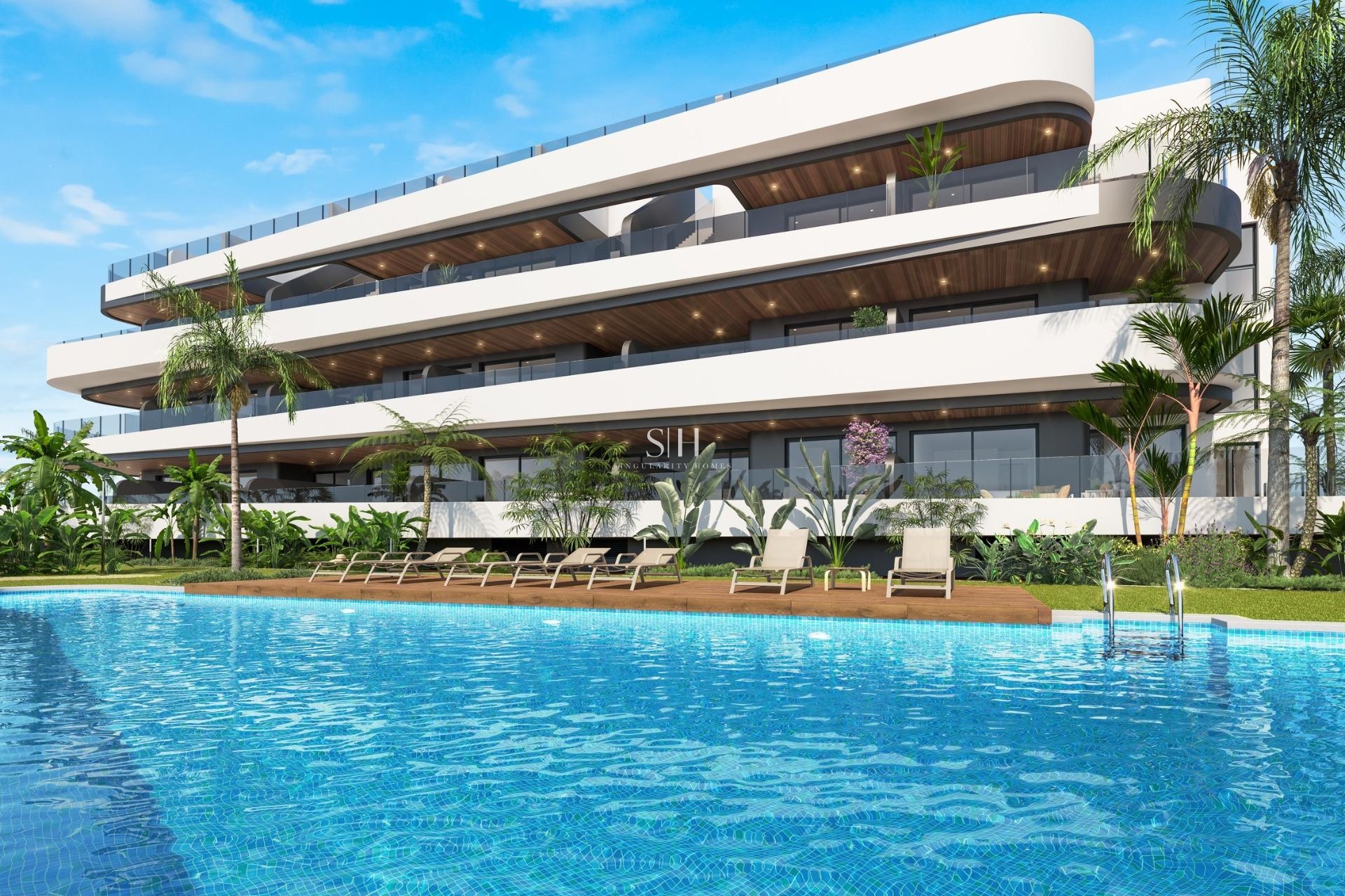Новое здание - Квартира / квартира - Los Alcázares - Serena Golf