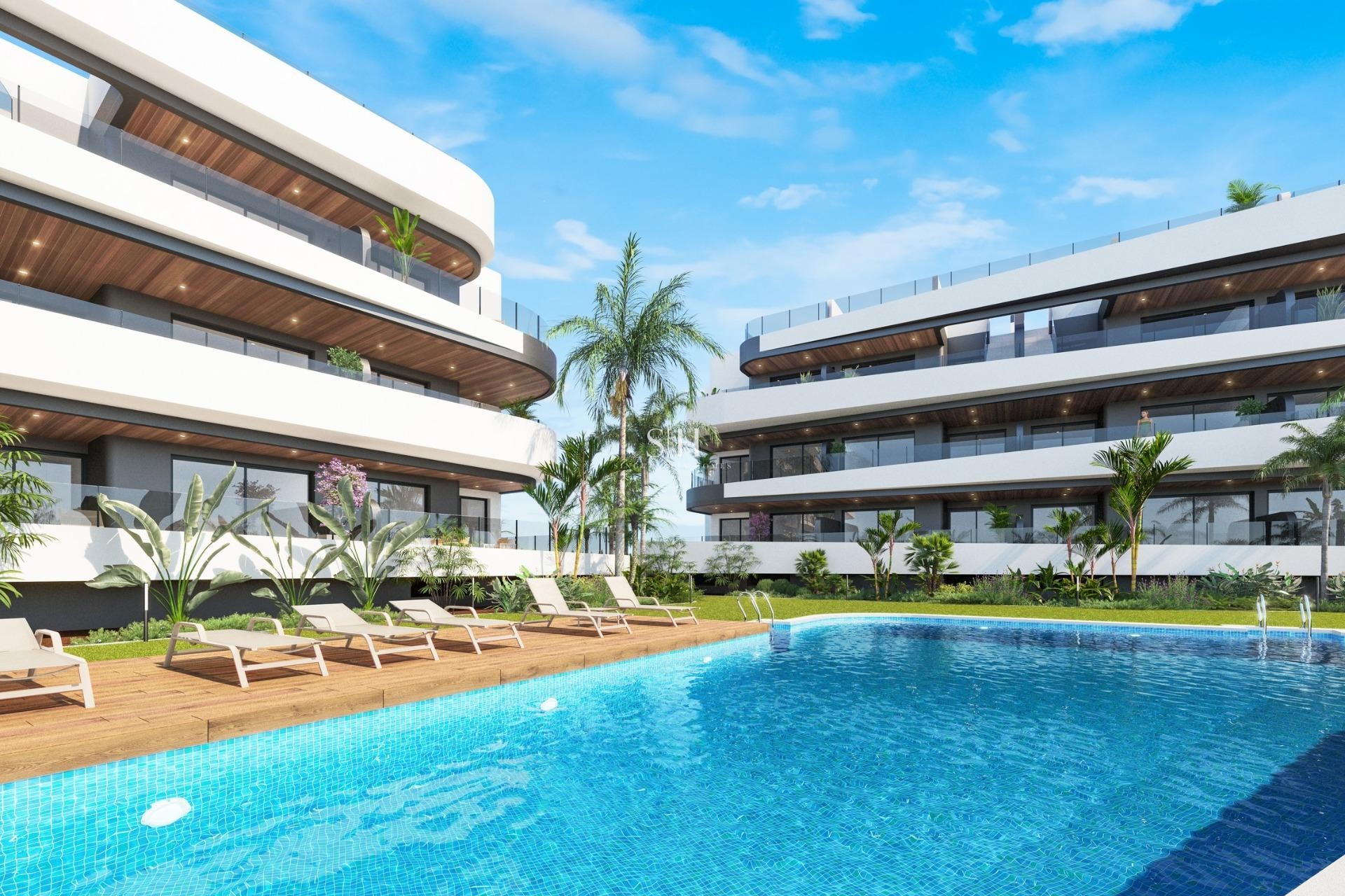 Новое здание - Квартира / квартира - Los Alcázares - Serena Golf