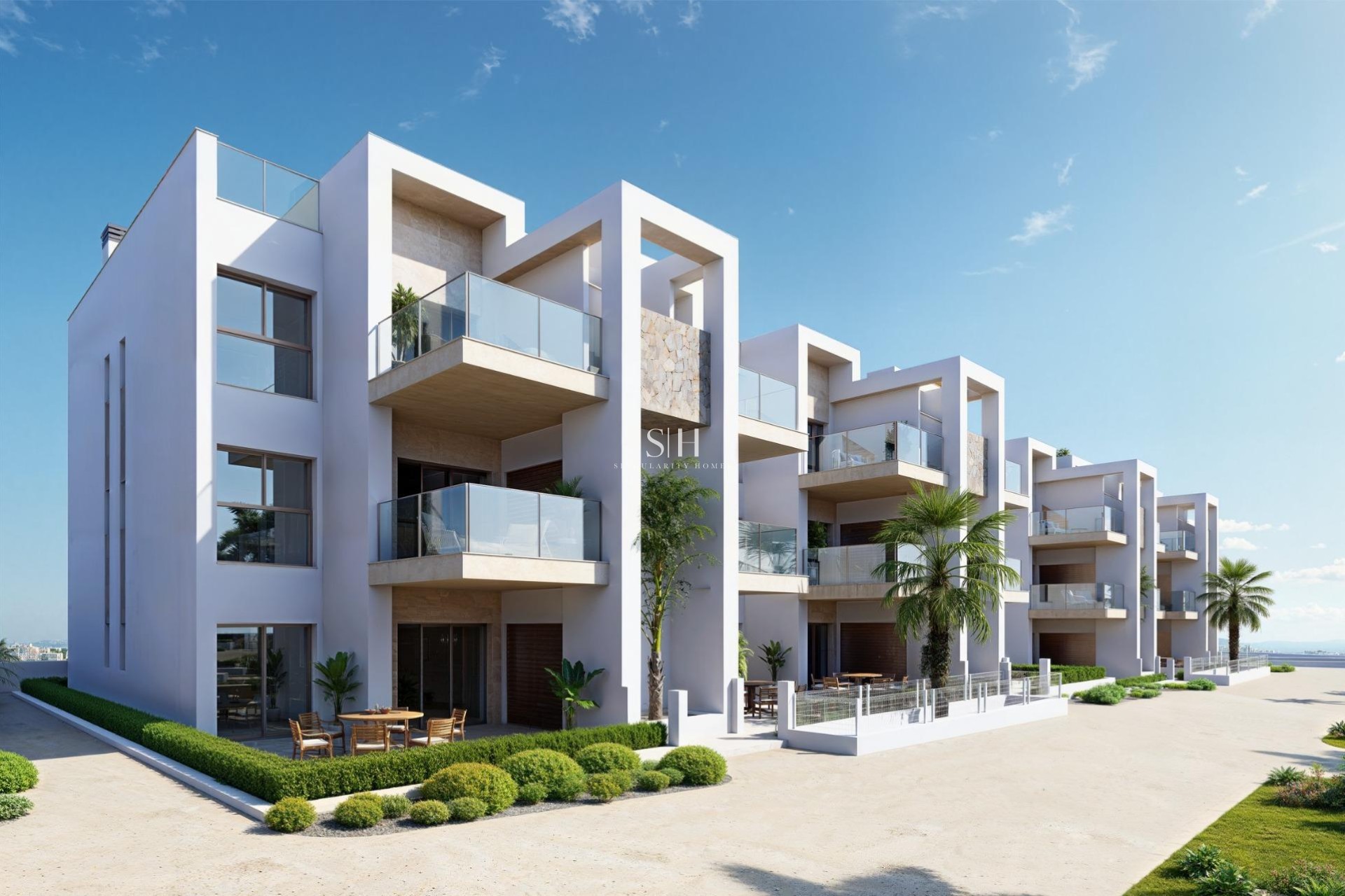 Новое здание - Квартира / квартира - Los Alcázares - Serena Golf