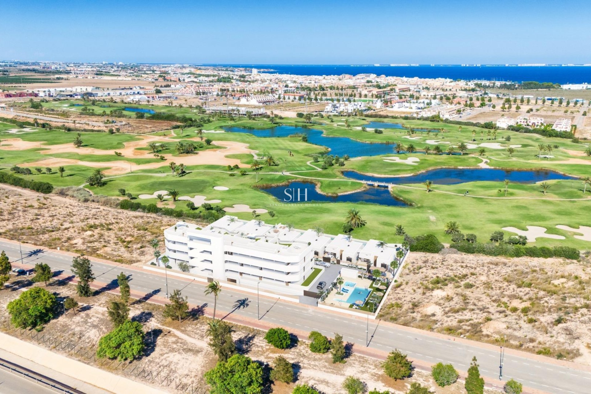 Новое здание - Квартира / квартира - Los Alcázares - Serena Golf