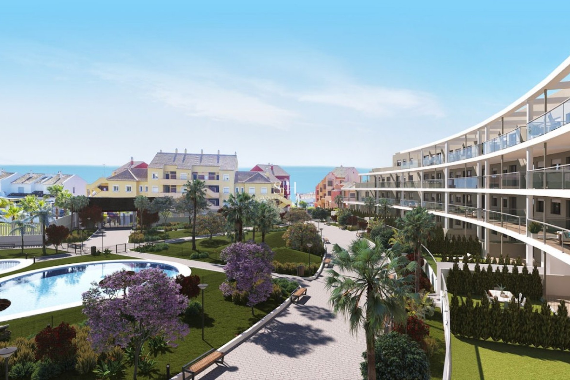Новое здание - Квартира / квартира - Manilva - Aldea Beach