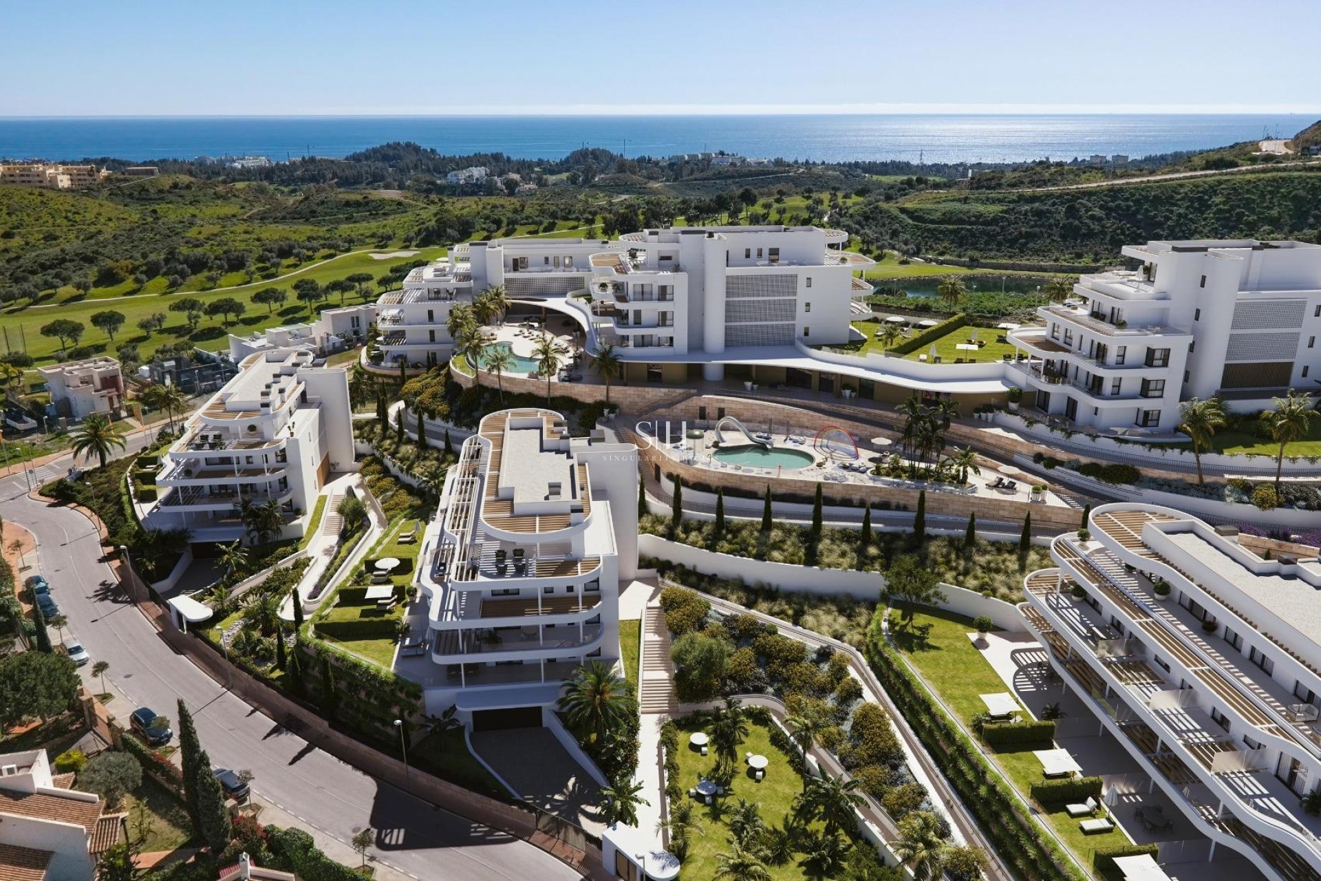 Новое здание - Квартира / квартира - Mijas - Cerrado del Aguila Golf and Resort
