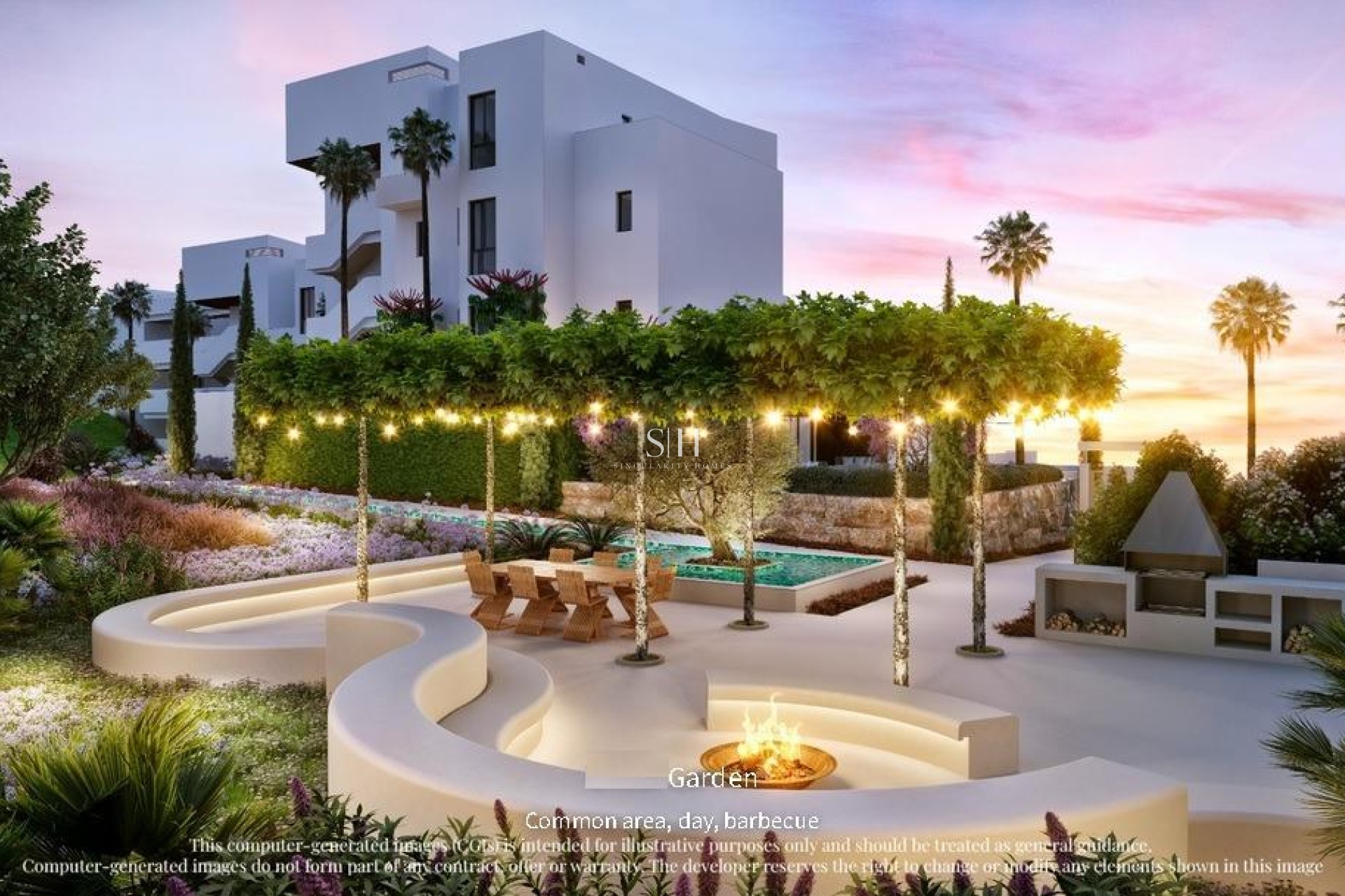 Новое здание - Квартира / квартира - Ojen - Palo Alto