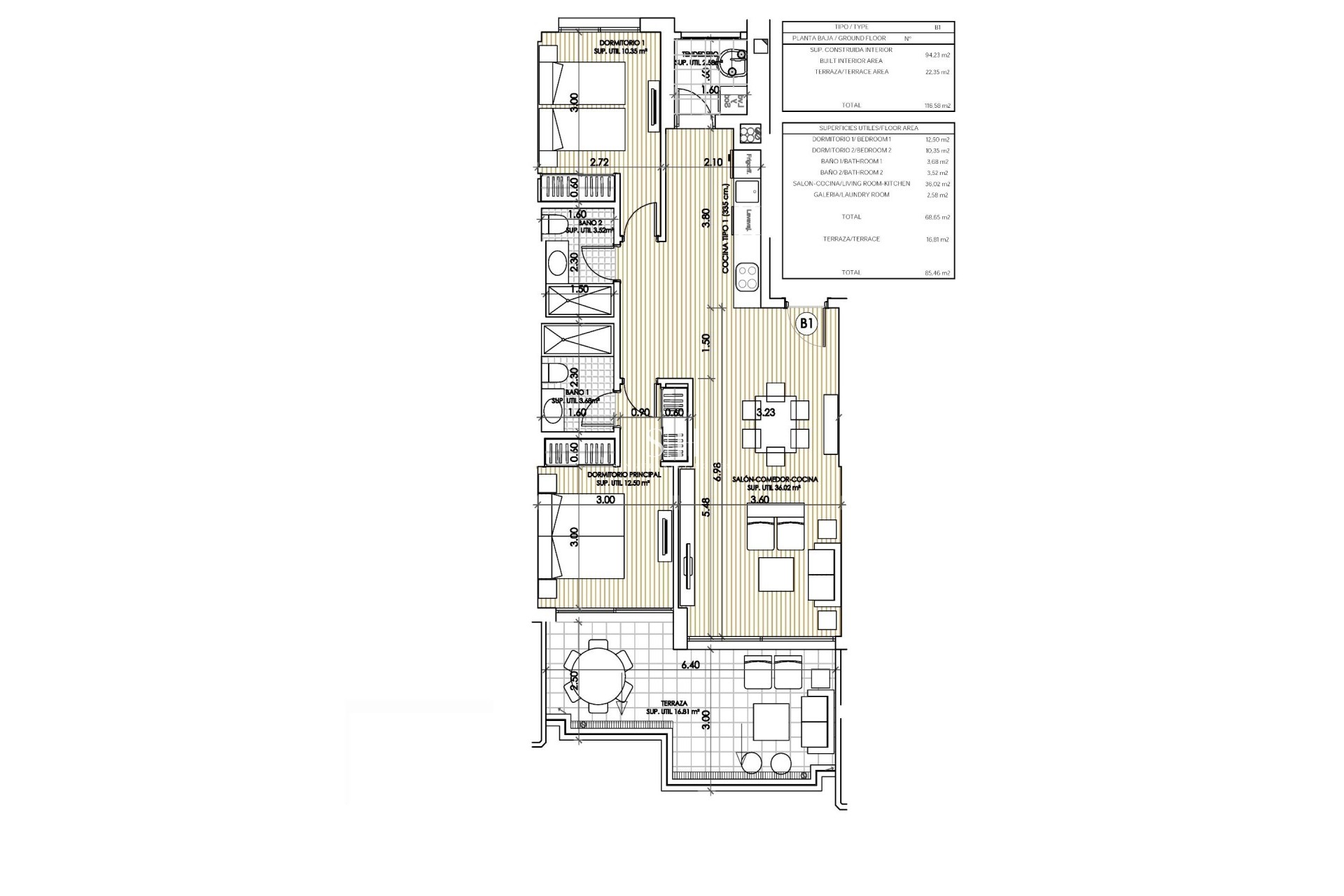 Новое здание - Квартира / квартира - Orihuela Costa - Villamartín