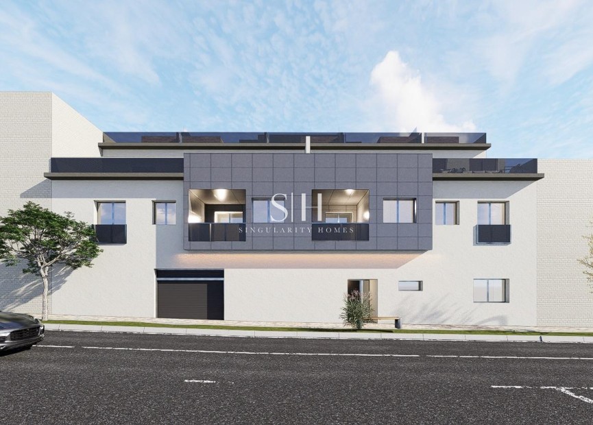 Новое здание - Квартира / квартира - Pilar de la Horadada - pueblo