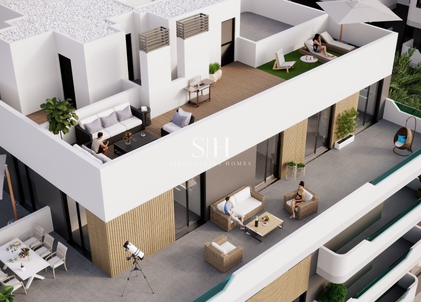 Новое здание - Квартира / квартира - Santa Pola - Estacion de autobuses