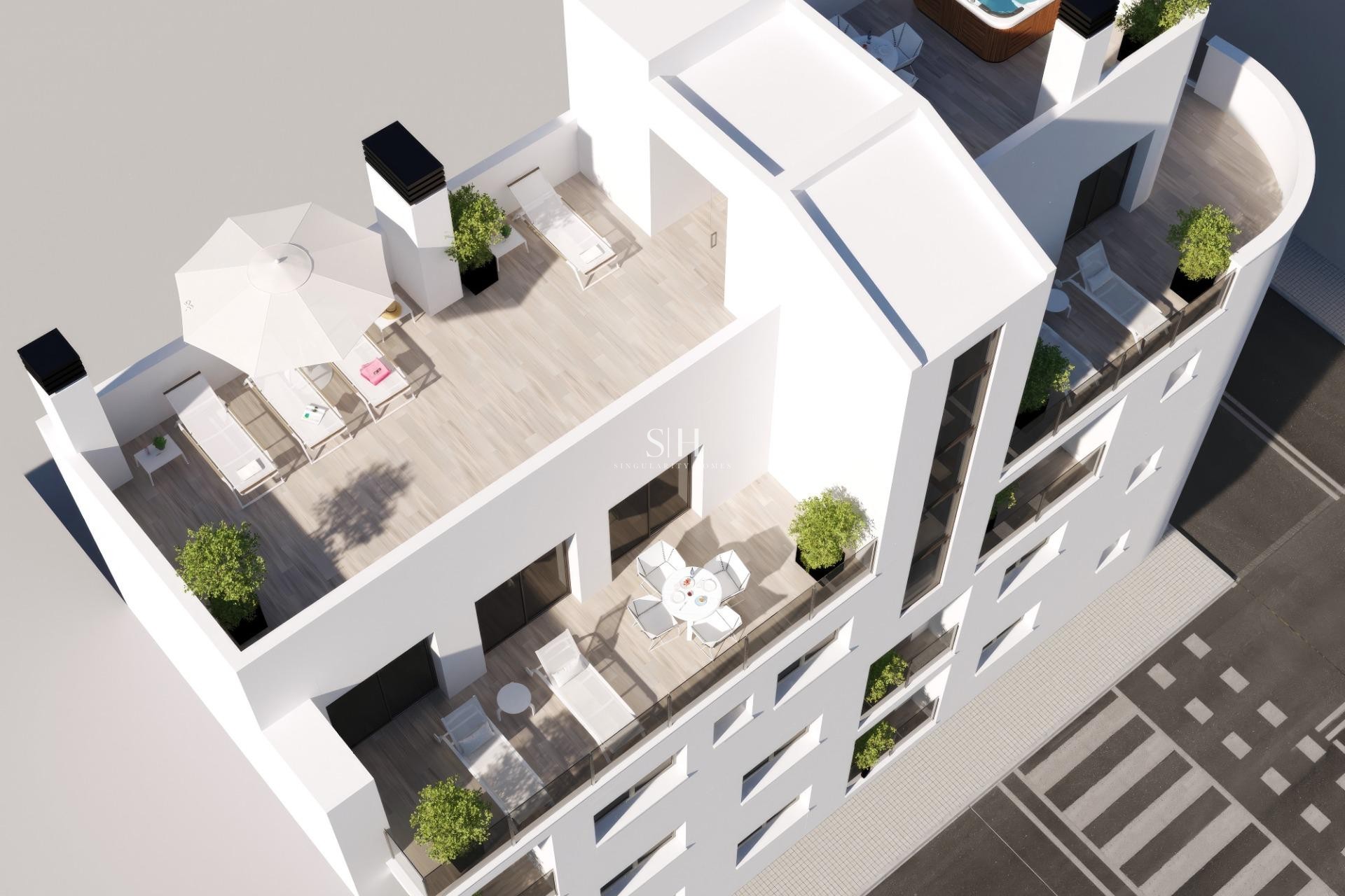 Новое здание - Квартира / квартира - Torrevieja - Centro