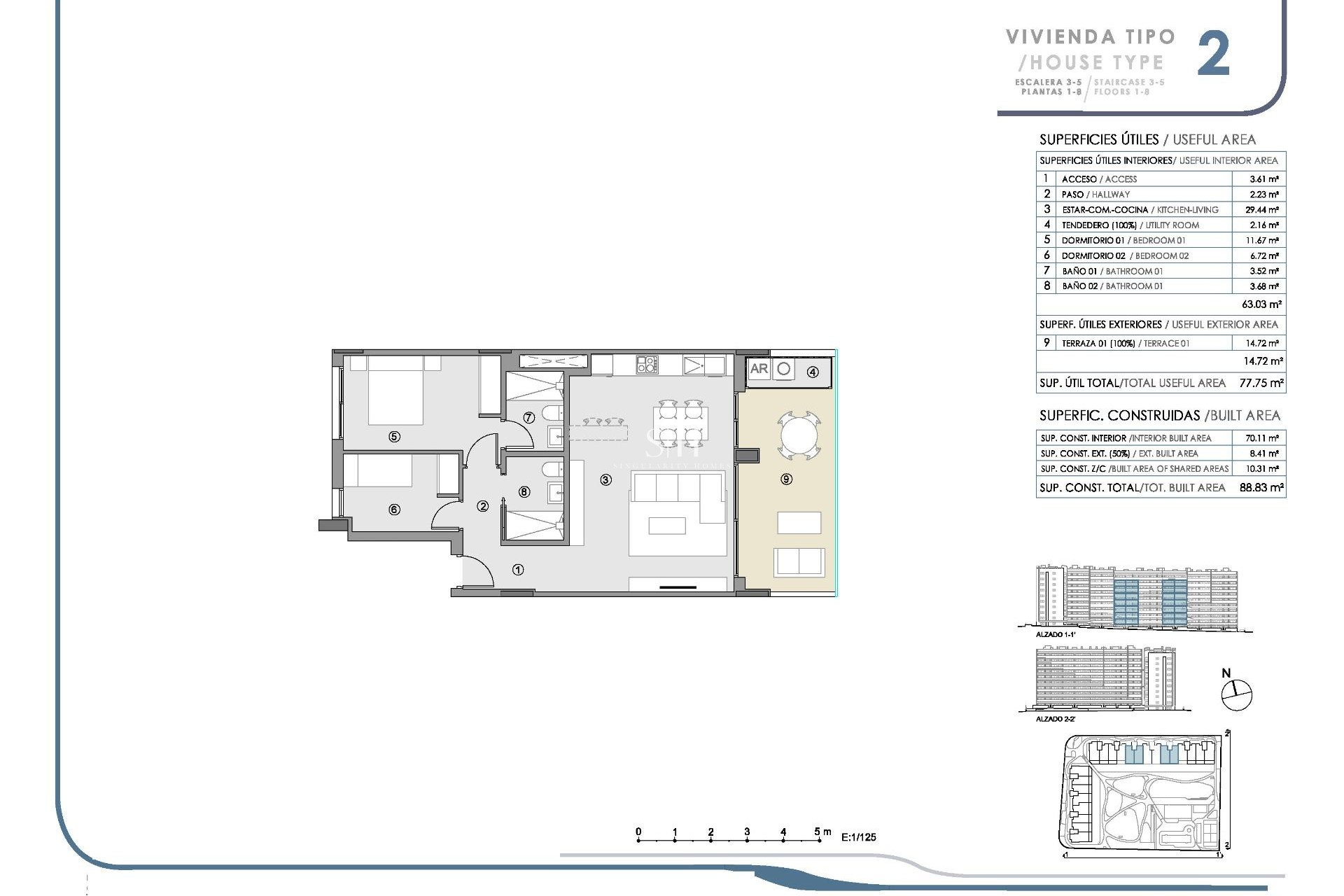 Новое здание - Квартира / квартира - Torrevieja - Punta prima