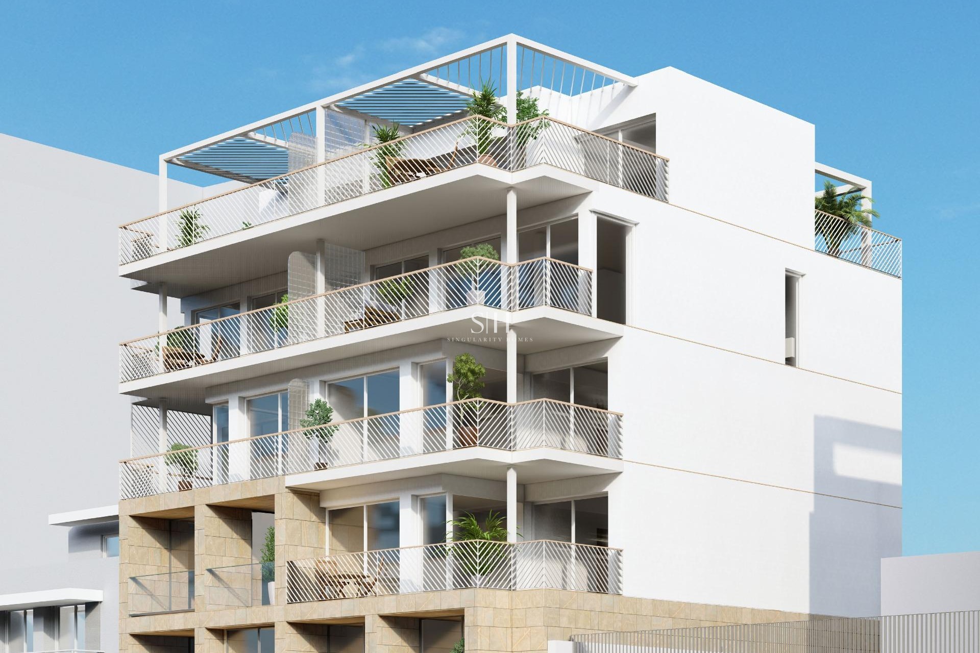 Новое здание - Квартира / квартира - Villajoyosa - Pueblo