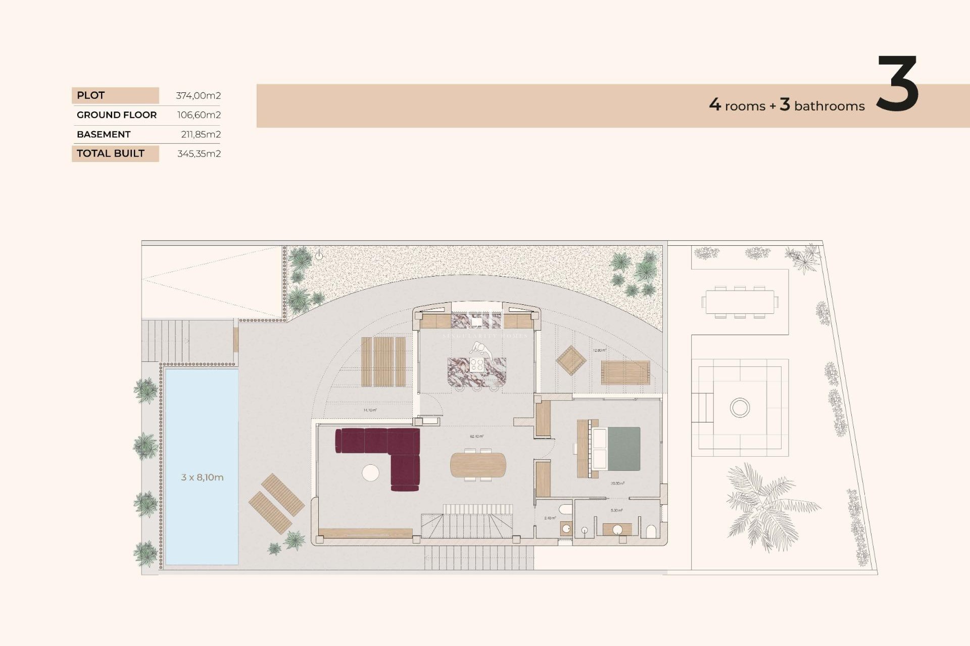 Новое здание - Villa - Algorfa - La Finca Golf
