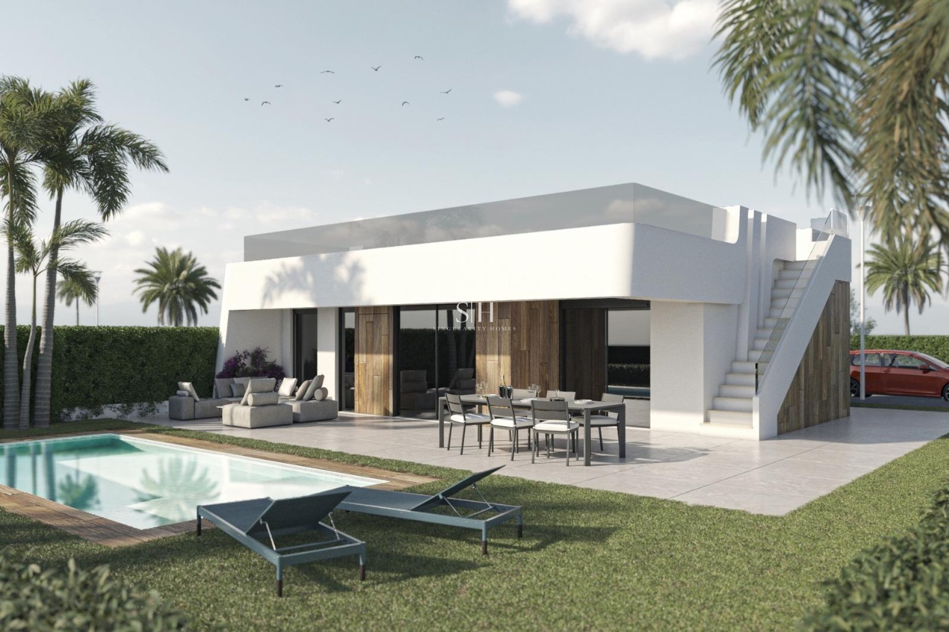 Новое здание - Villa - Alhama De Murcia - Condado De Alhama