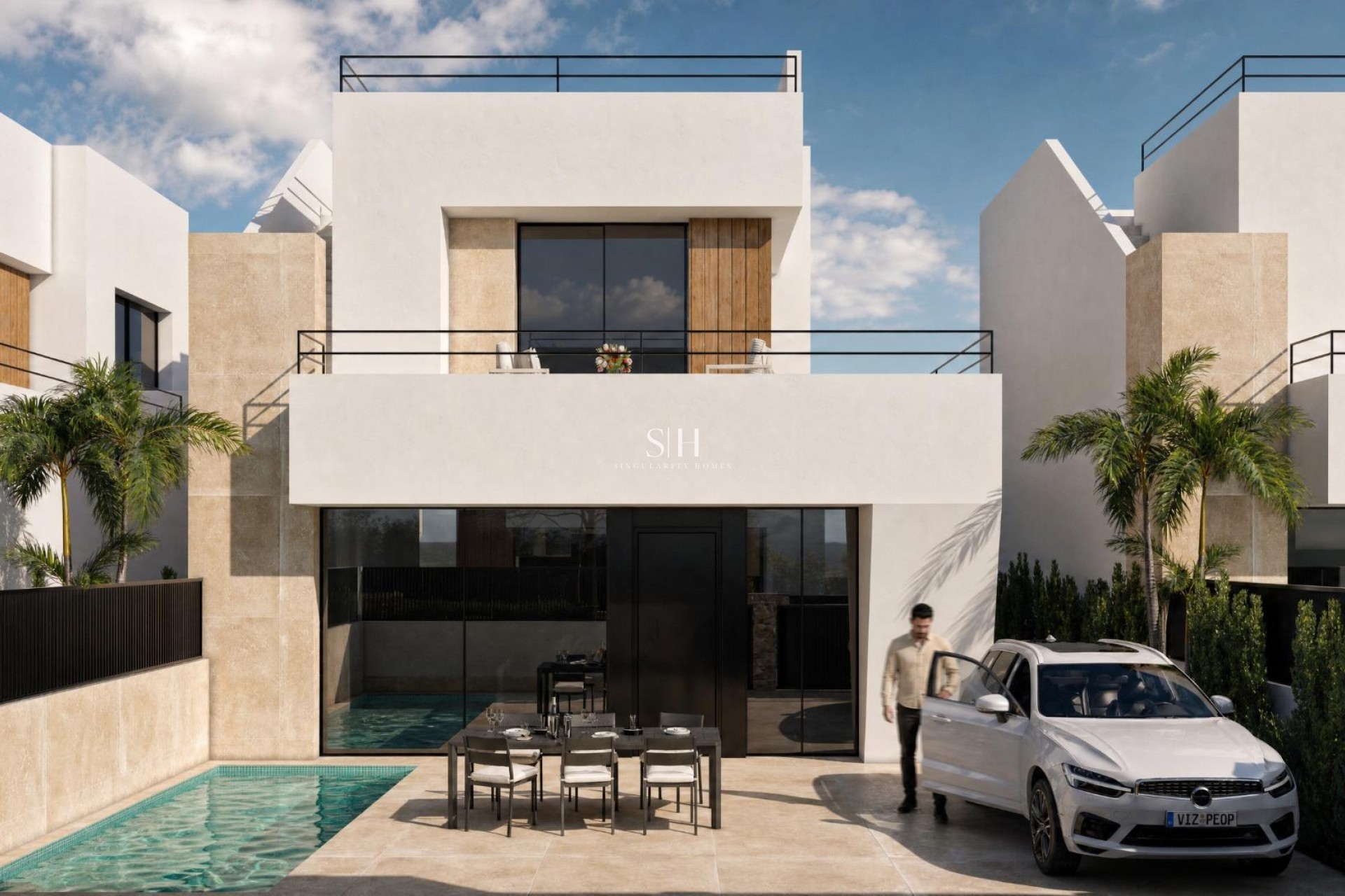 Новое здание - Villa - Alhama De Murcia - Condado De Alhama