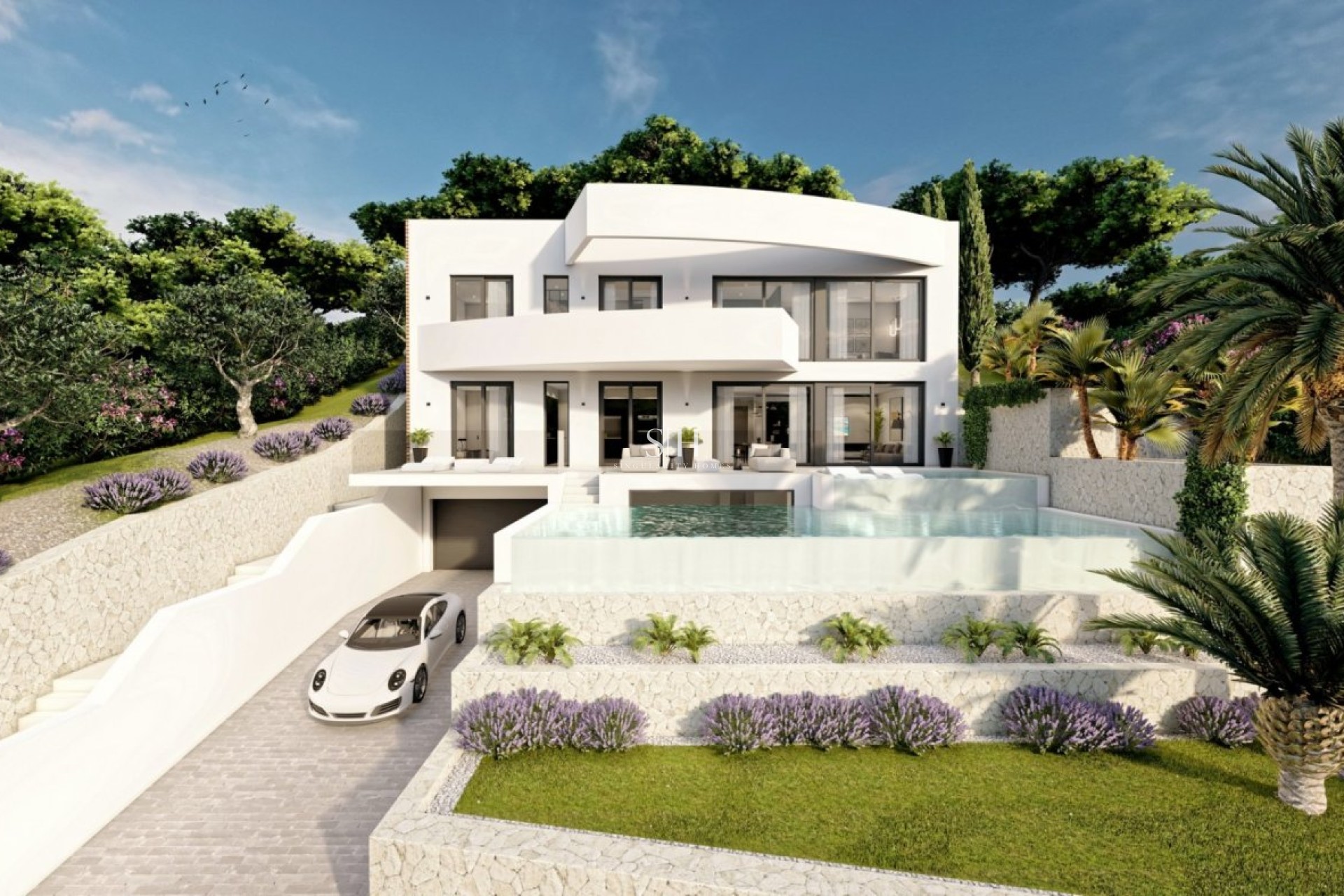 Новое здание - Villa - Altea - Sierra Altea