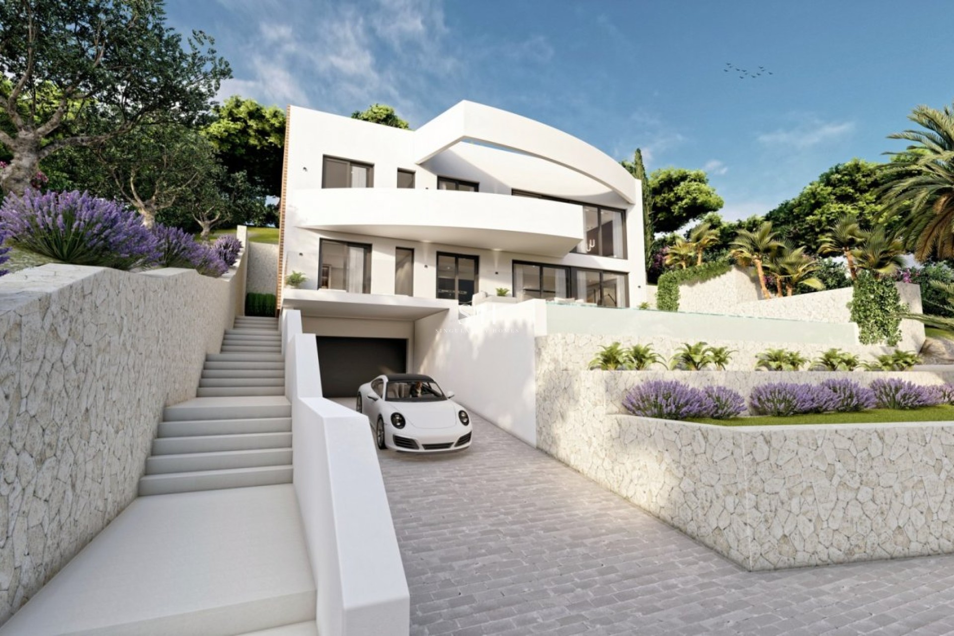 Новое здание - Villa - Altea - Sierra Altea