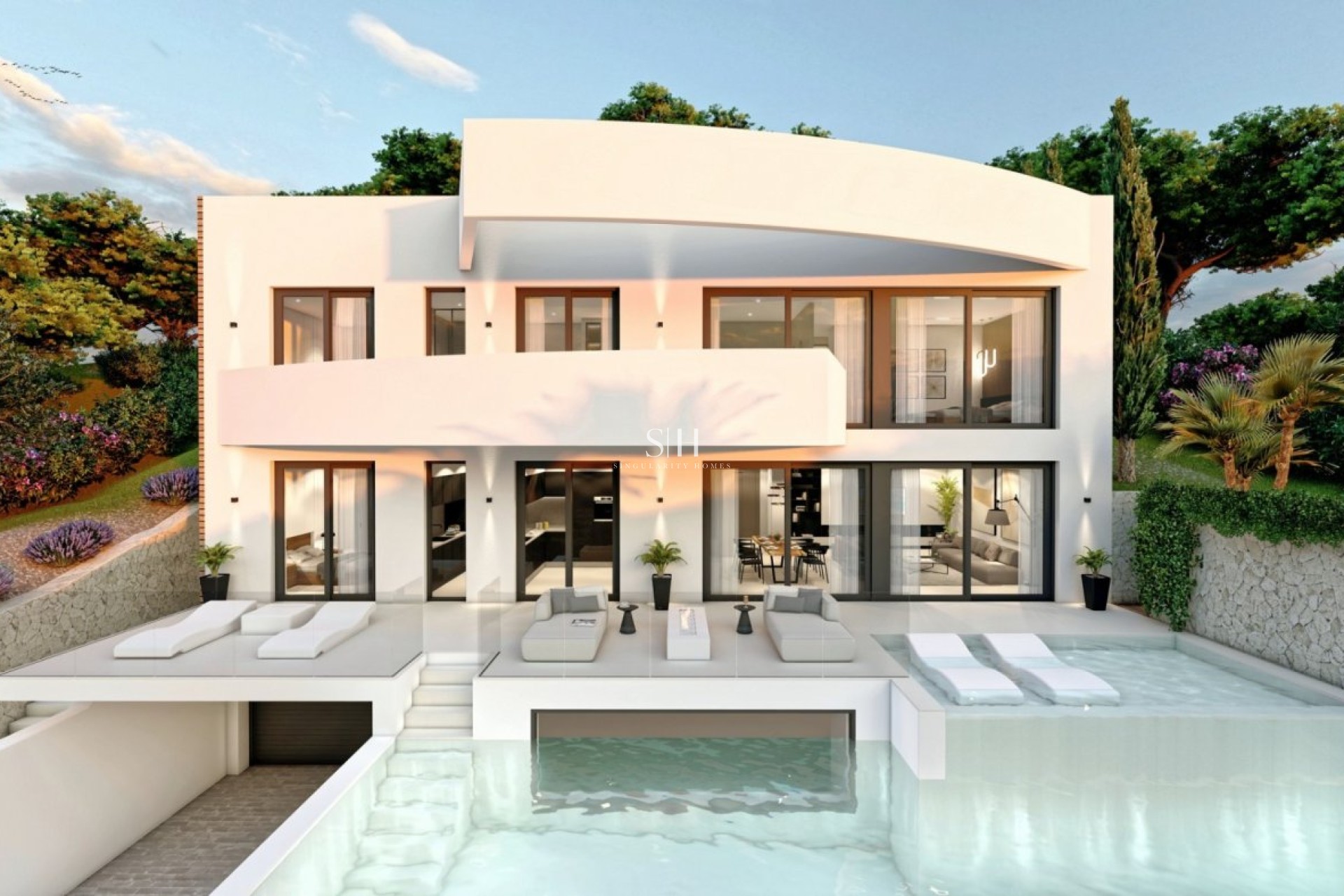 Новое здание - Villa - Altea - Sierra Altea