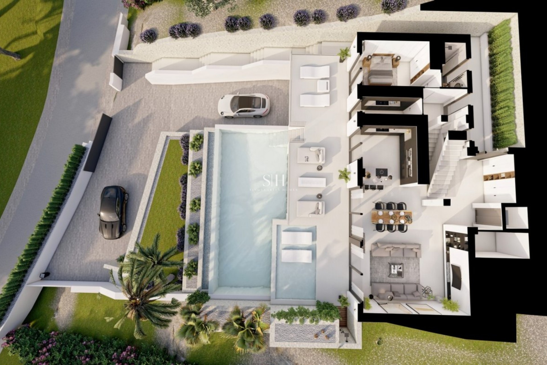 Новое здание - Villa - Altea - Sierra Altea