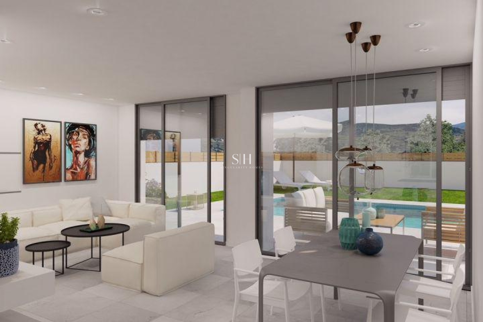 Новое здание - Villa - Aspe - Centro